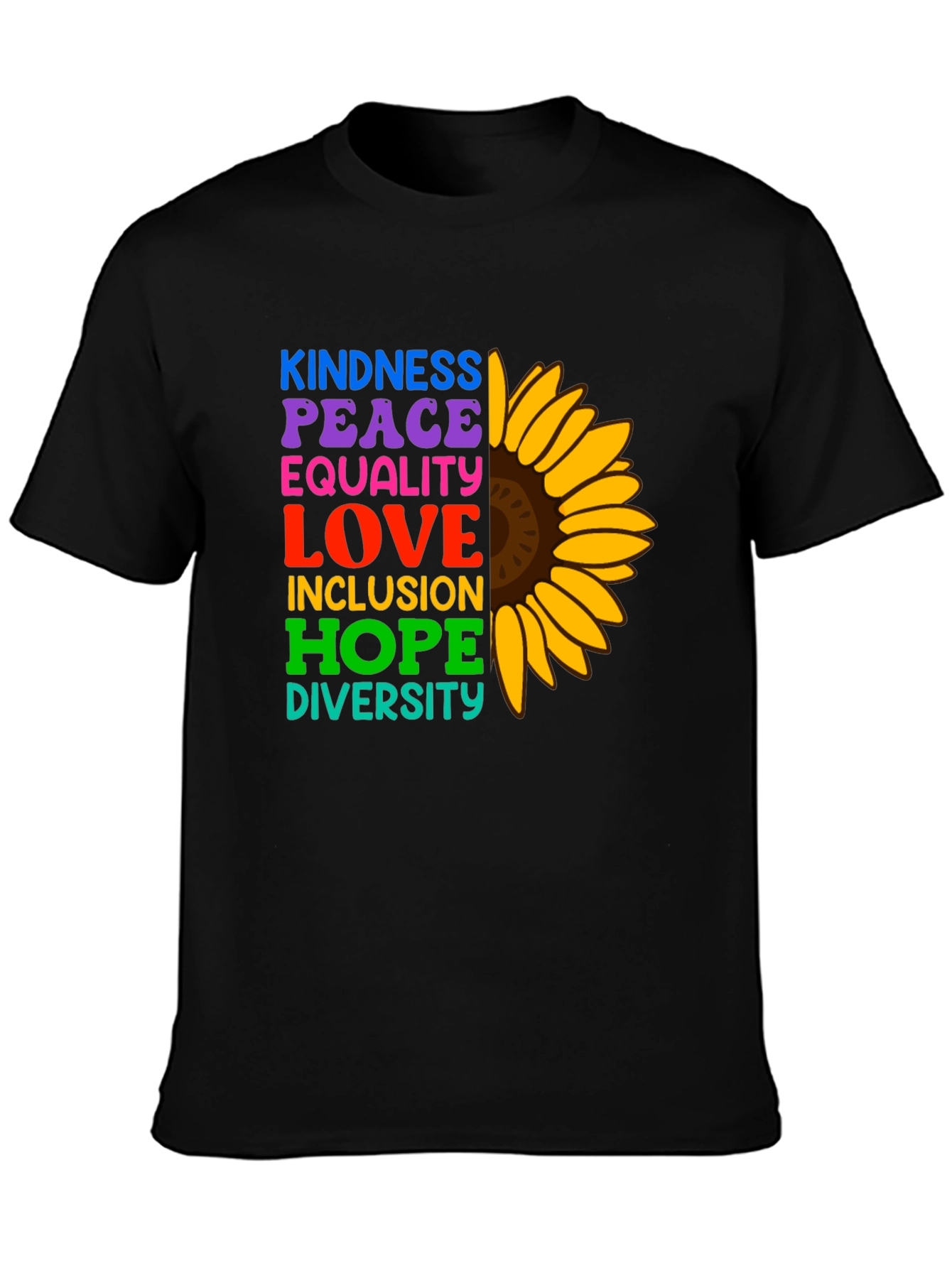 Kindness Peace Love Diversity T-Shirt