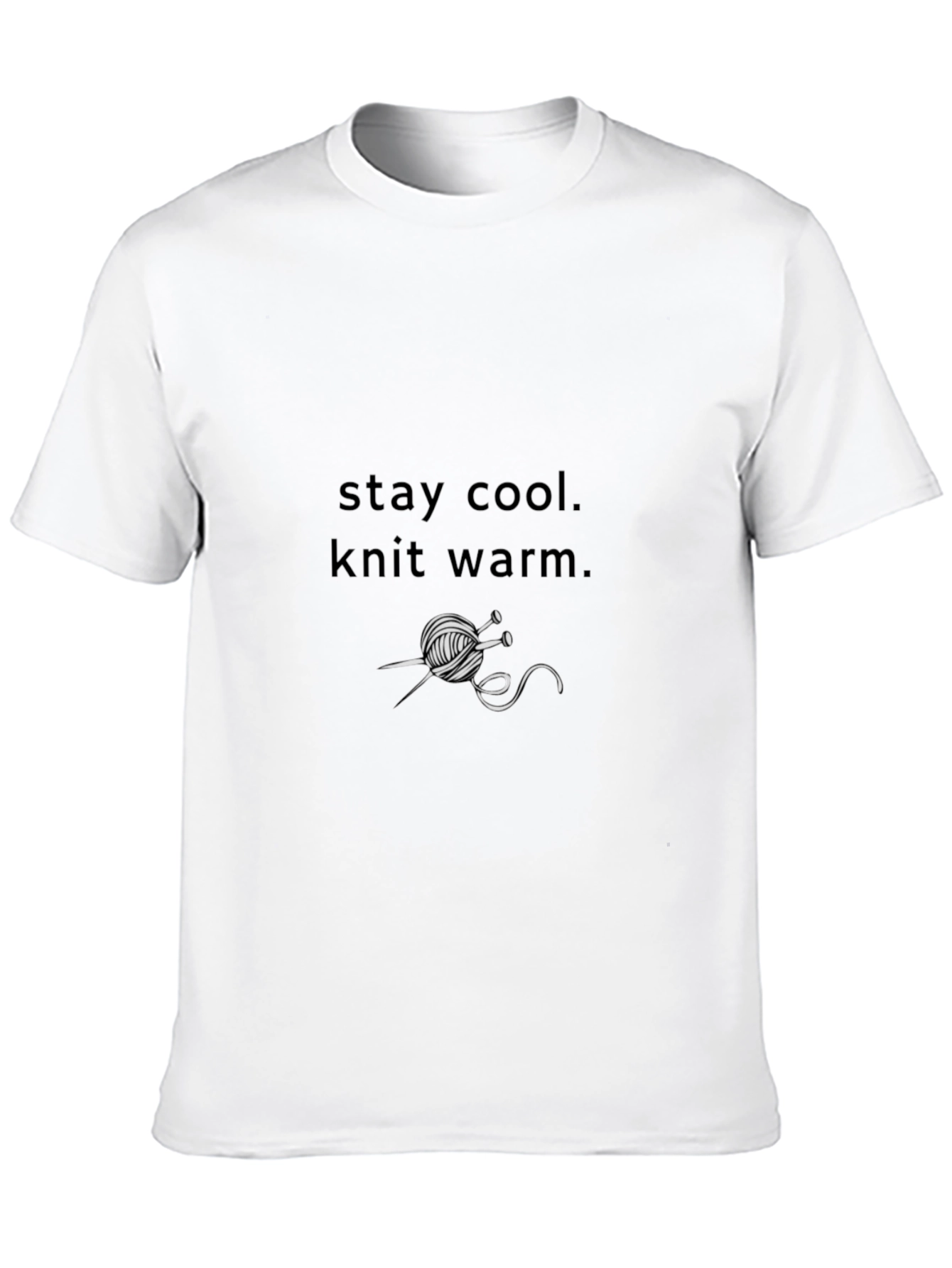 Stay Cool Knit Warm Graphic Tee