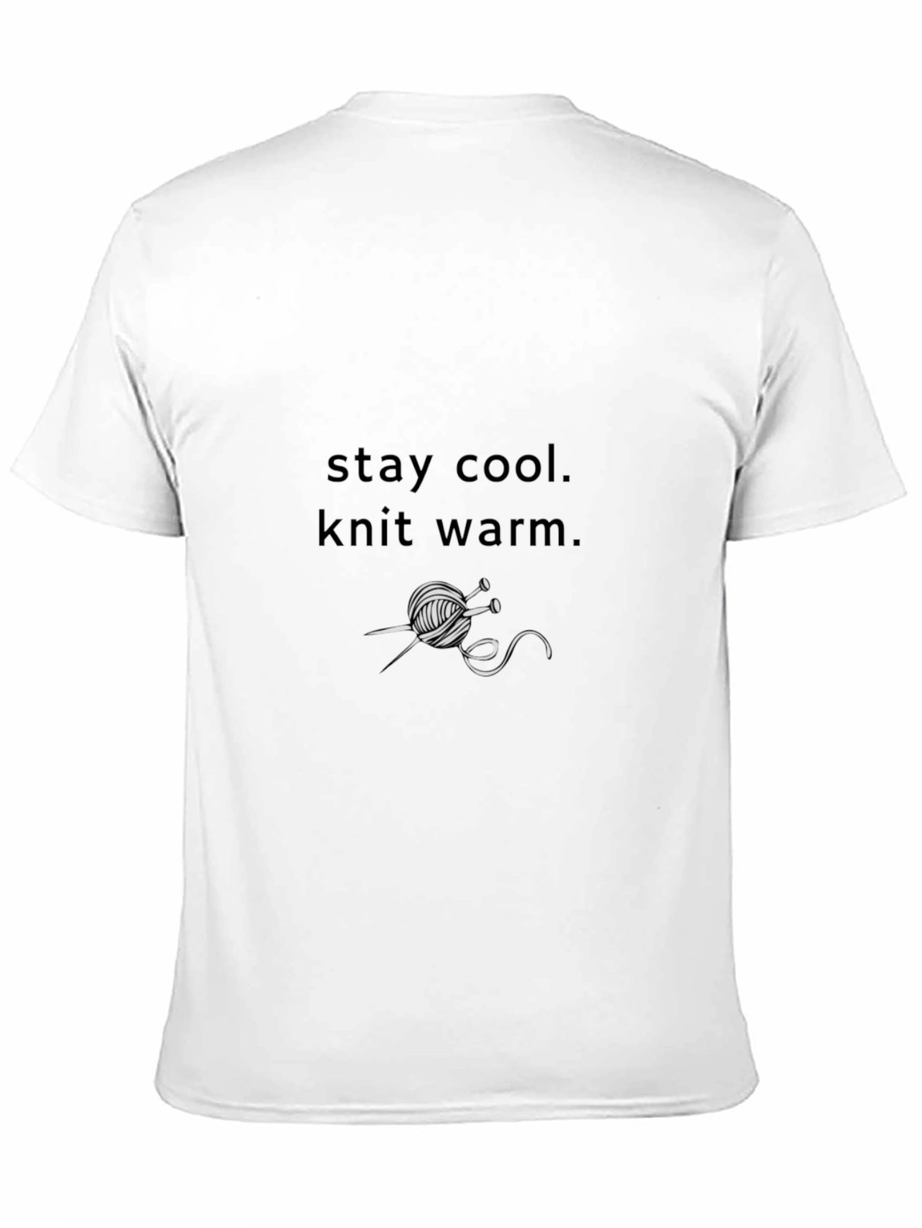 Stay Cool Knit Warm Graphic Tee