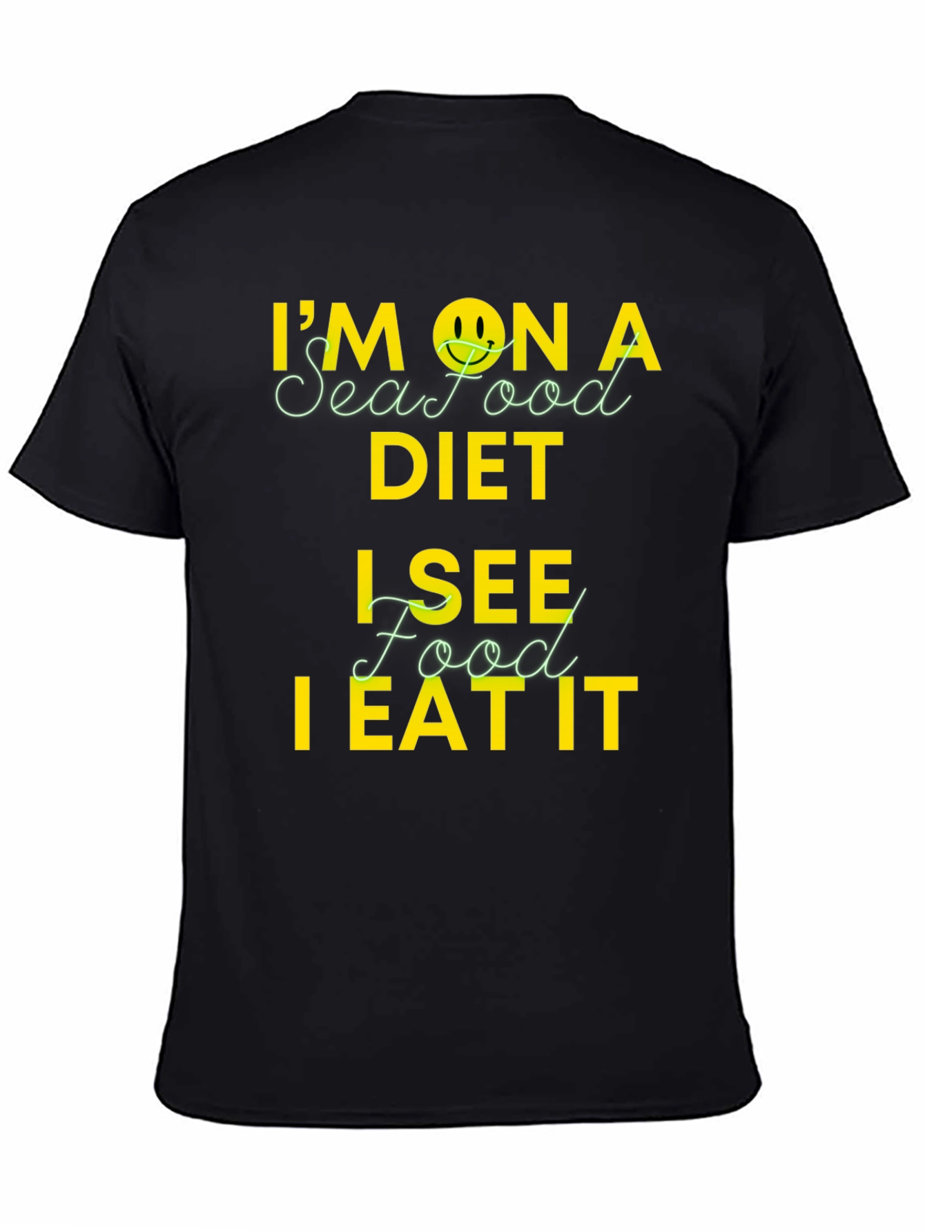 Im on a Seafood Diet Funny Mens T-Shirt