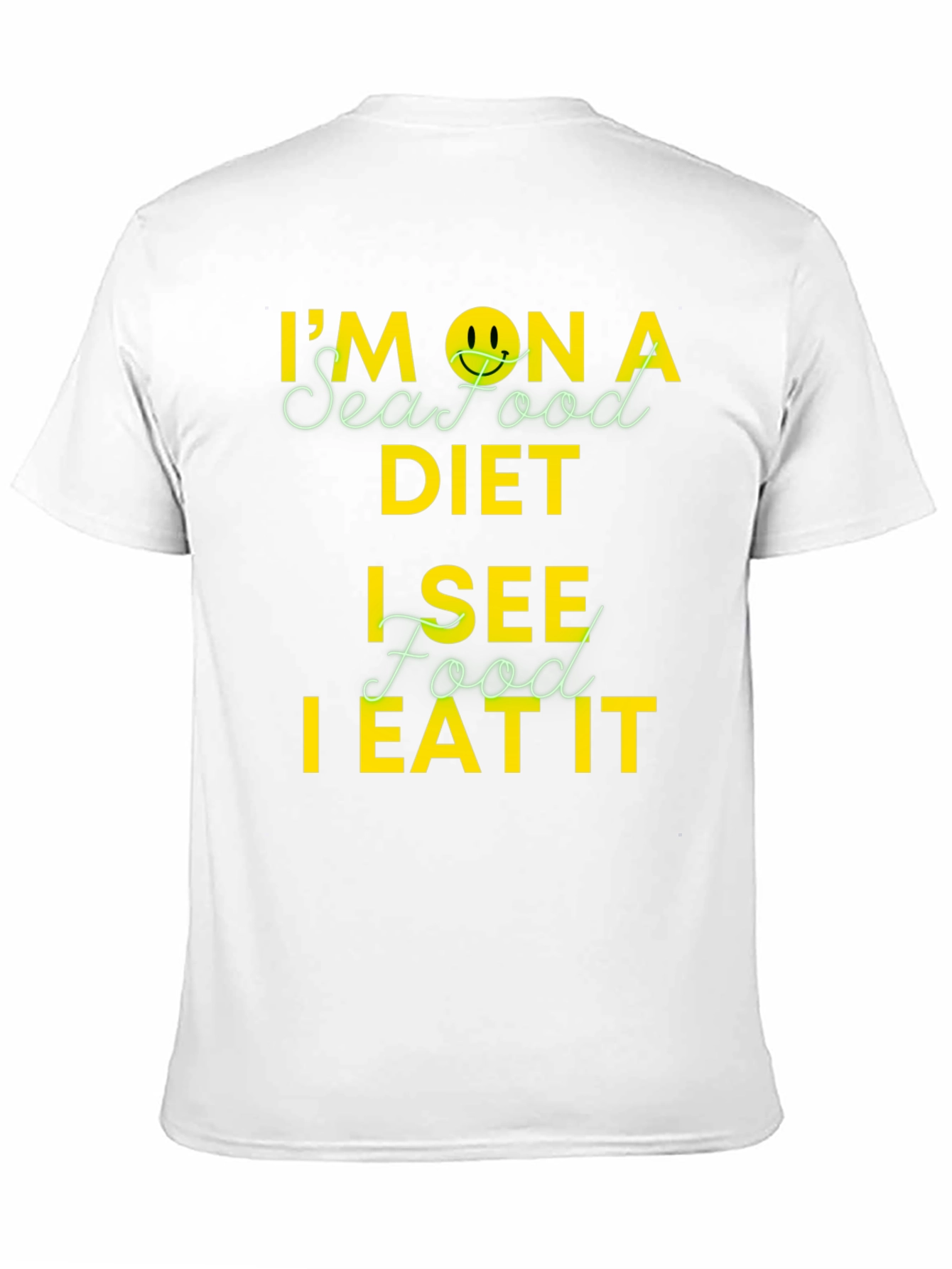 Im on a Seafood Diet Funny Mens T-Shirt
