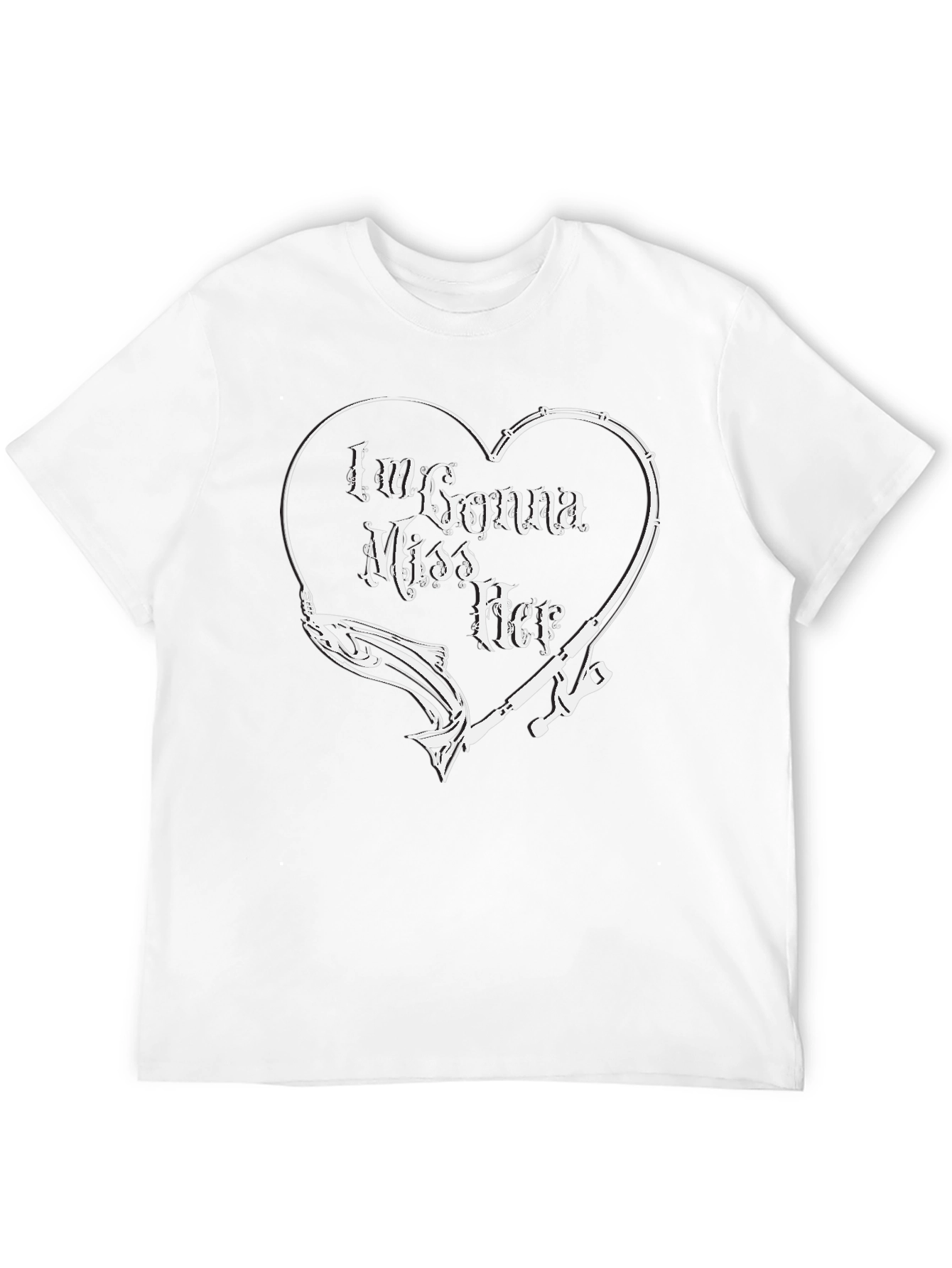 Im Gonna Miss Her Fishing T-Shirt