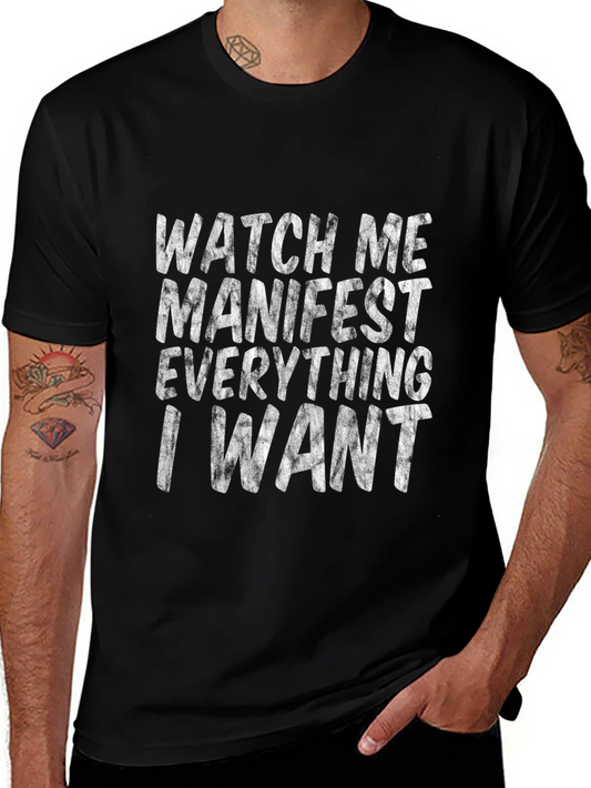Manifest Everything Black T-Shirt