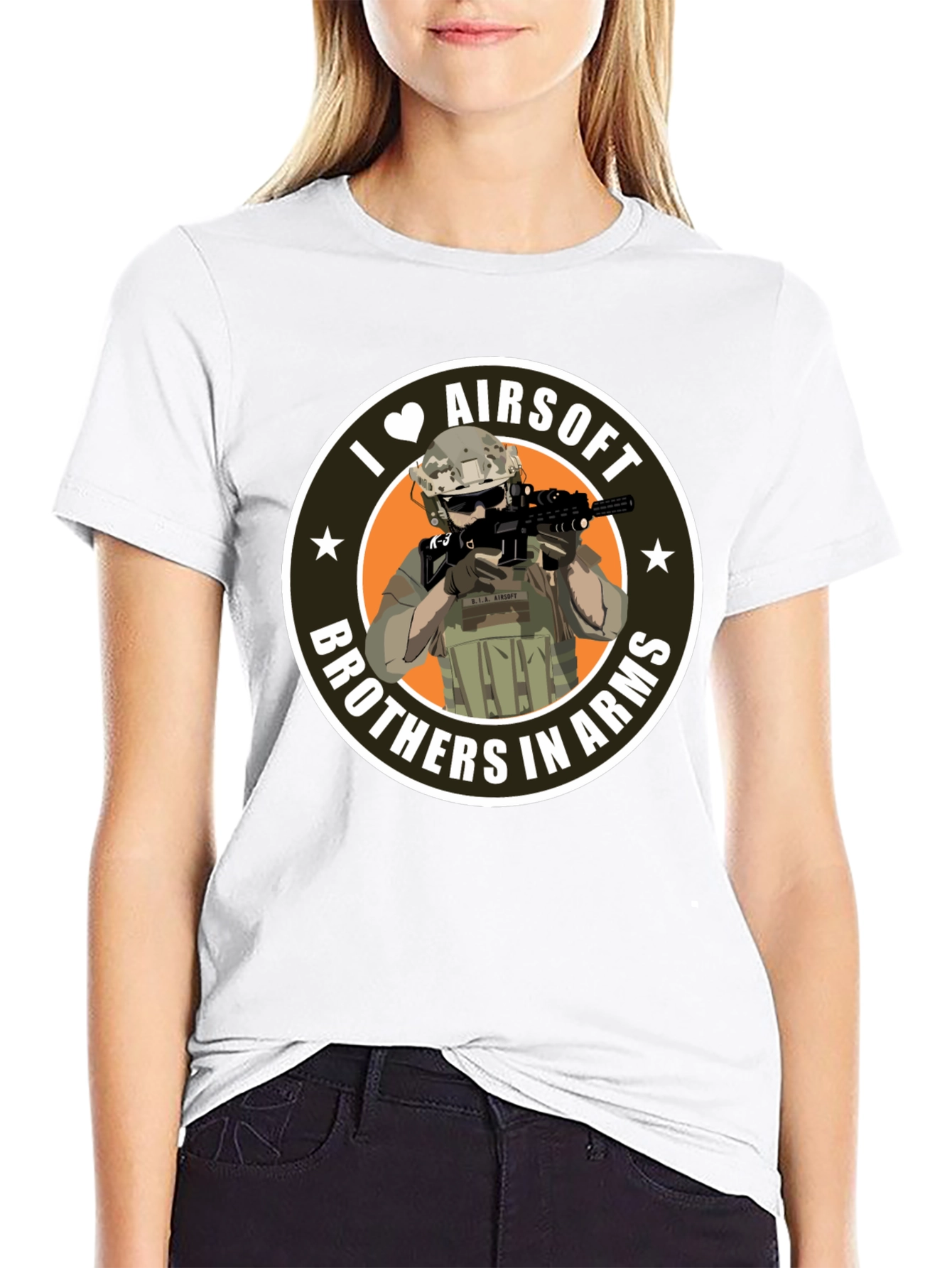 Airsoft Brothers in Arms Graphic T-Shirt