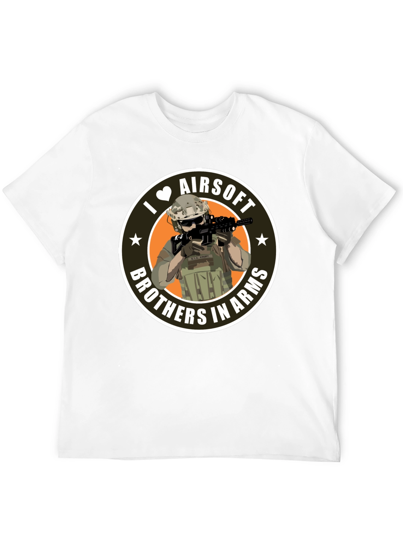 Airsoft Brothers in Arms Graphic T-Shirt