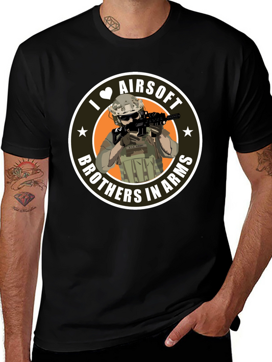 Airsoft Brothers in Arms Graphic T-Shirt