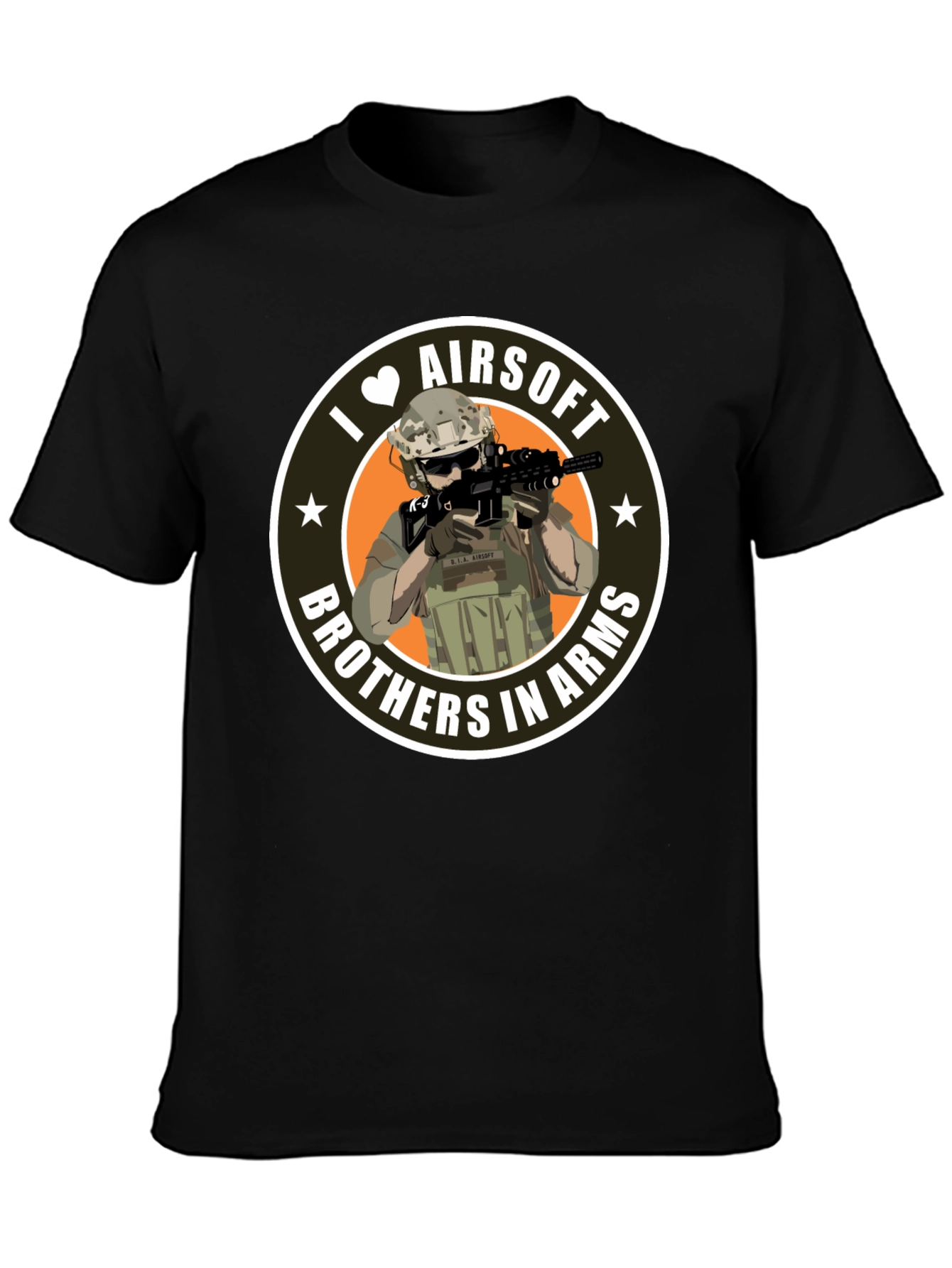 Airsoft Brothers in Arms Graphic T-Shirt