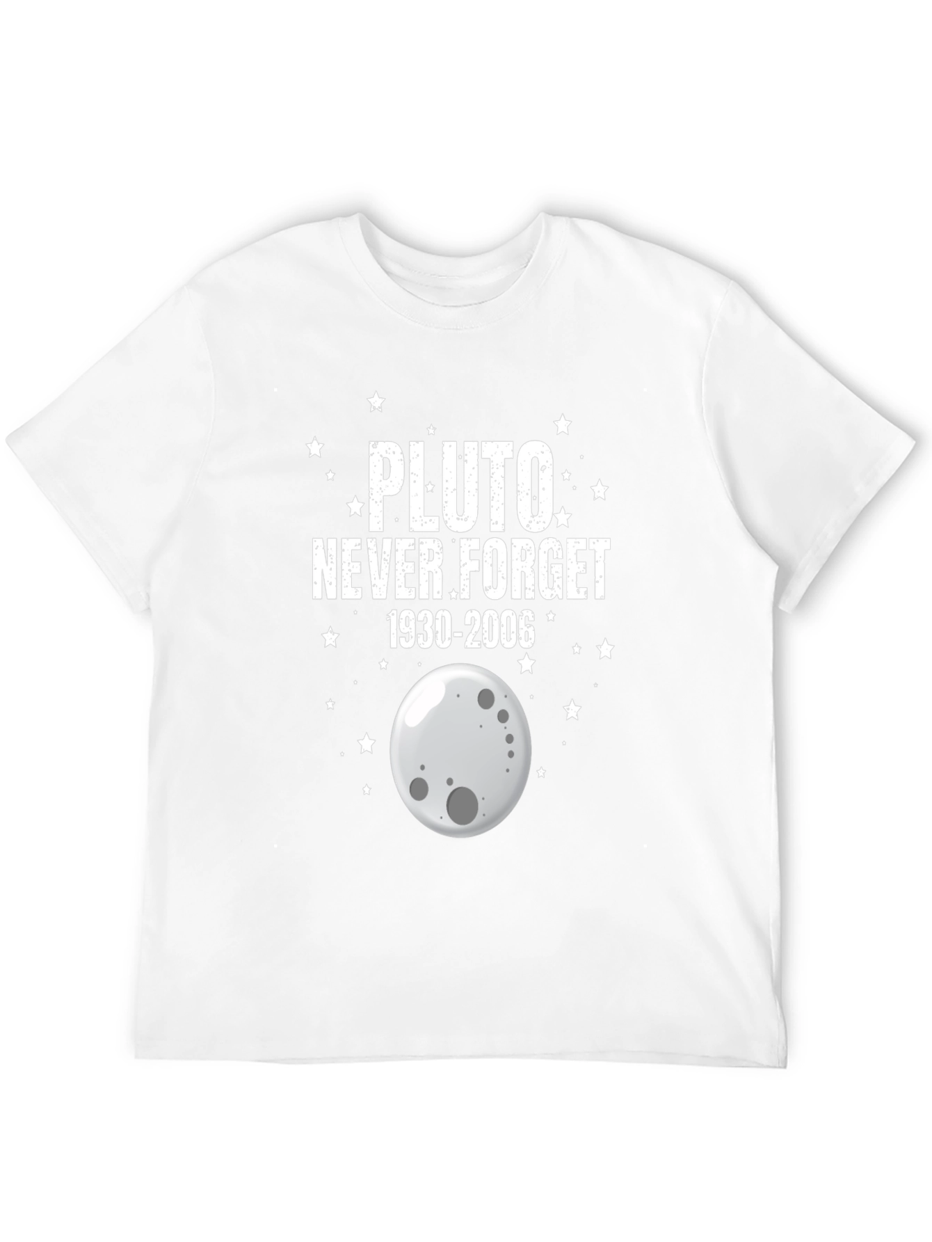 Pluto Never Forget Graphic T-Shirt