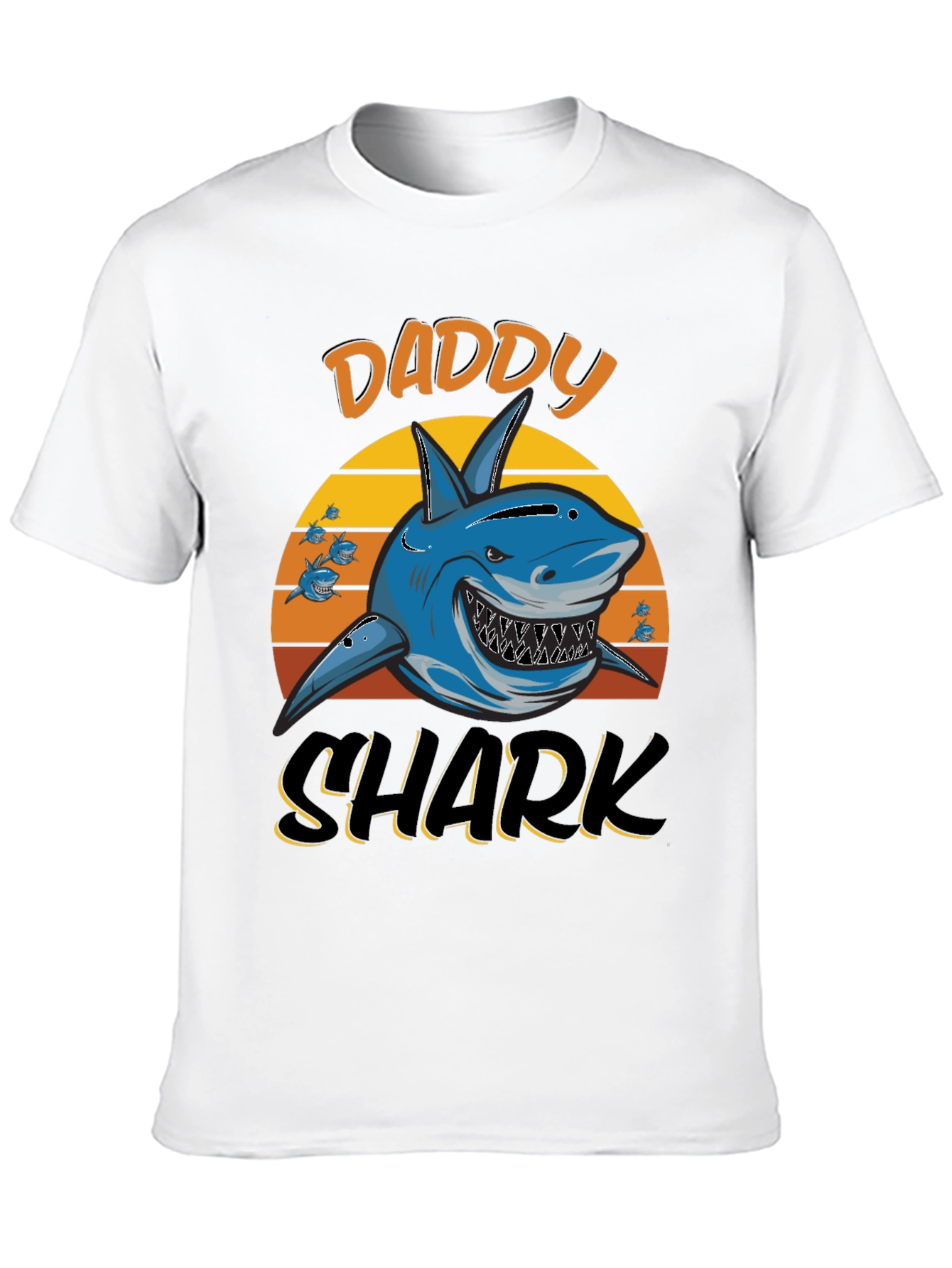 Daddy Shark Graphic Tee - Fathers Day Gift