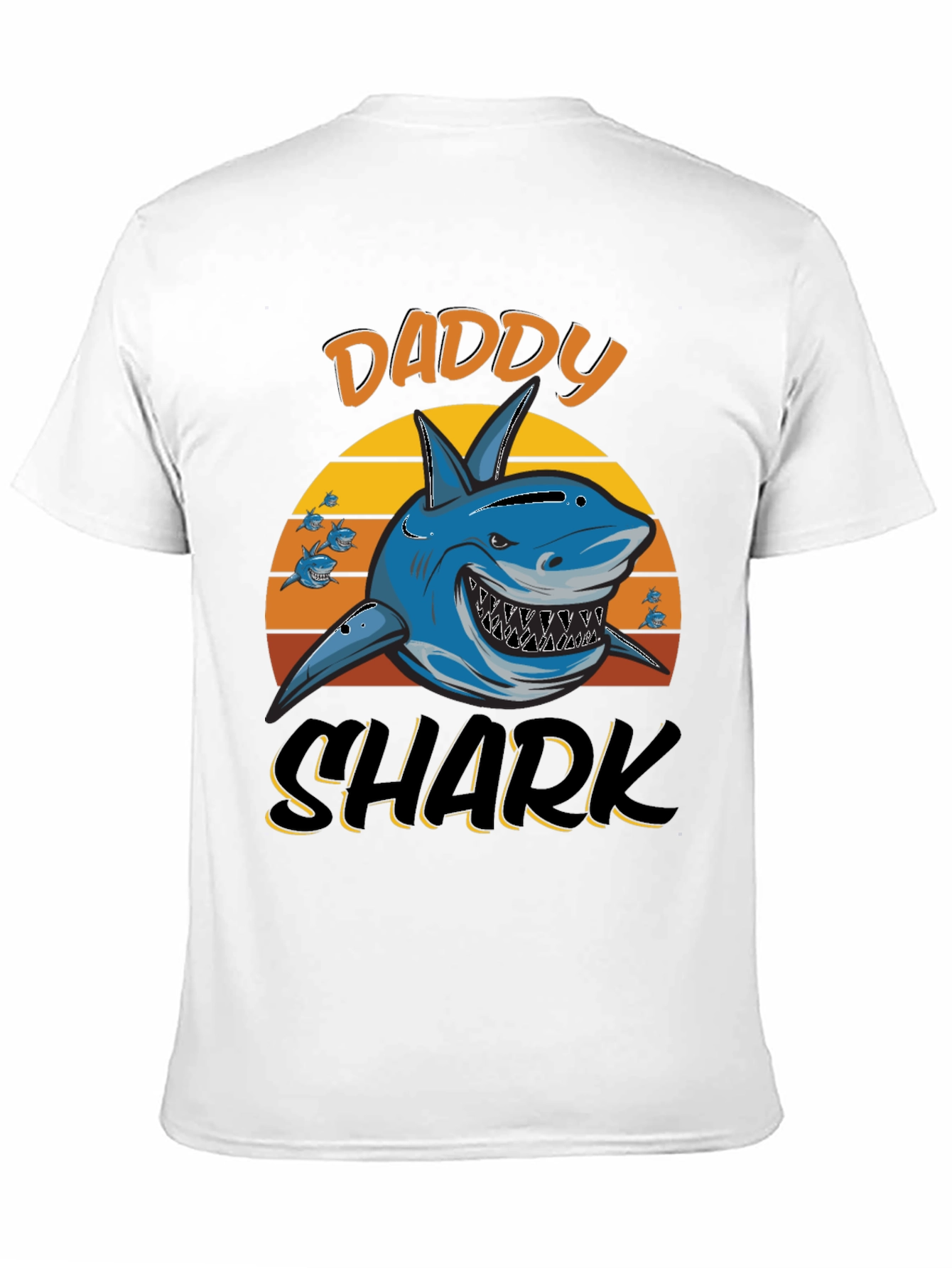 Daddy Shark Graphic Tee - Fathers Day Gift