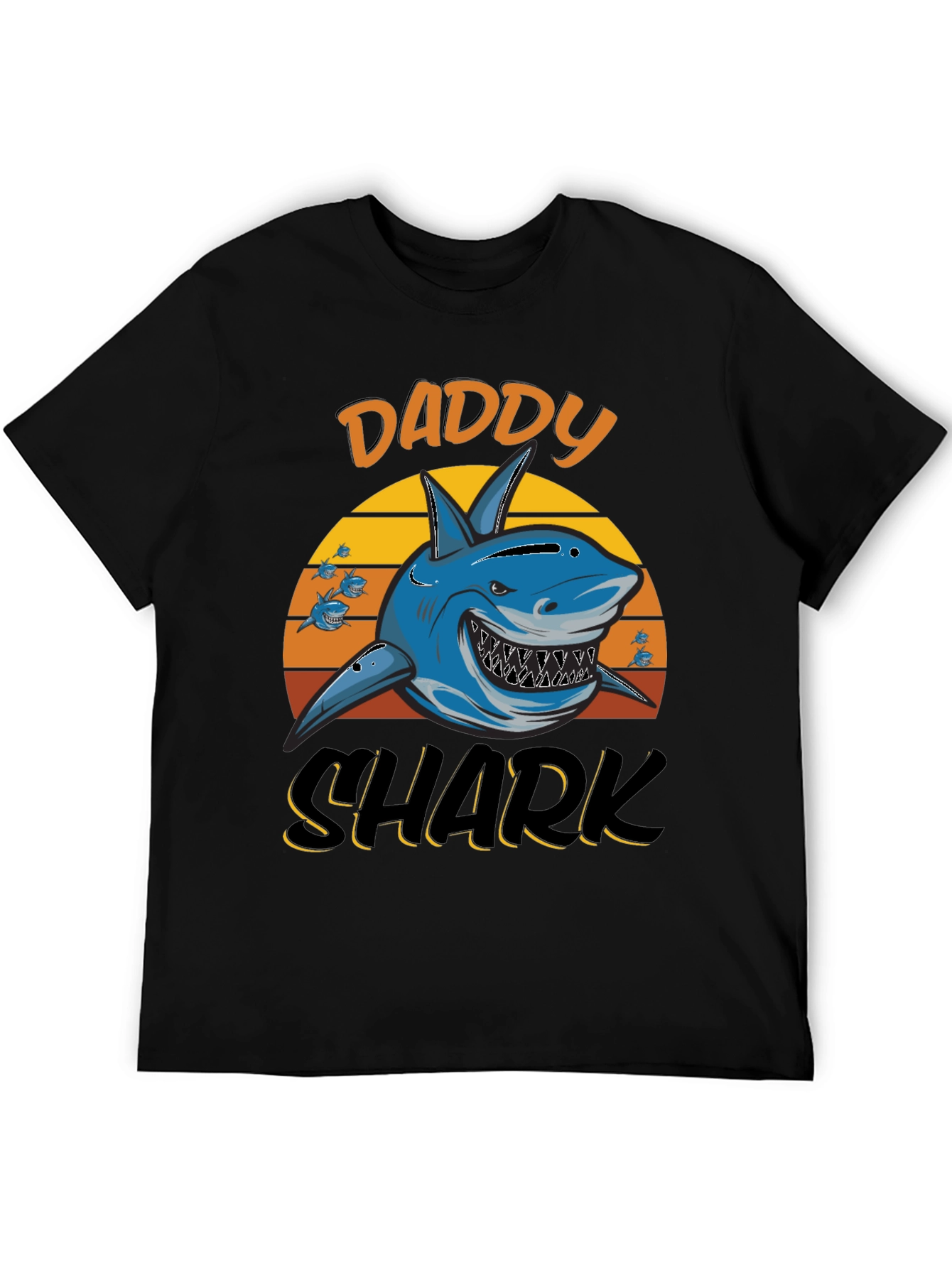 Daddy Shark Graphic Tee - Fathers Day Gift