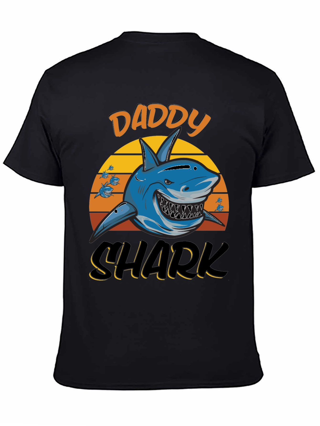 Daddy Shark Graphic Tee - Fathers Day Gift