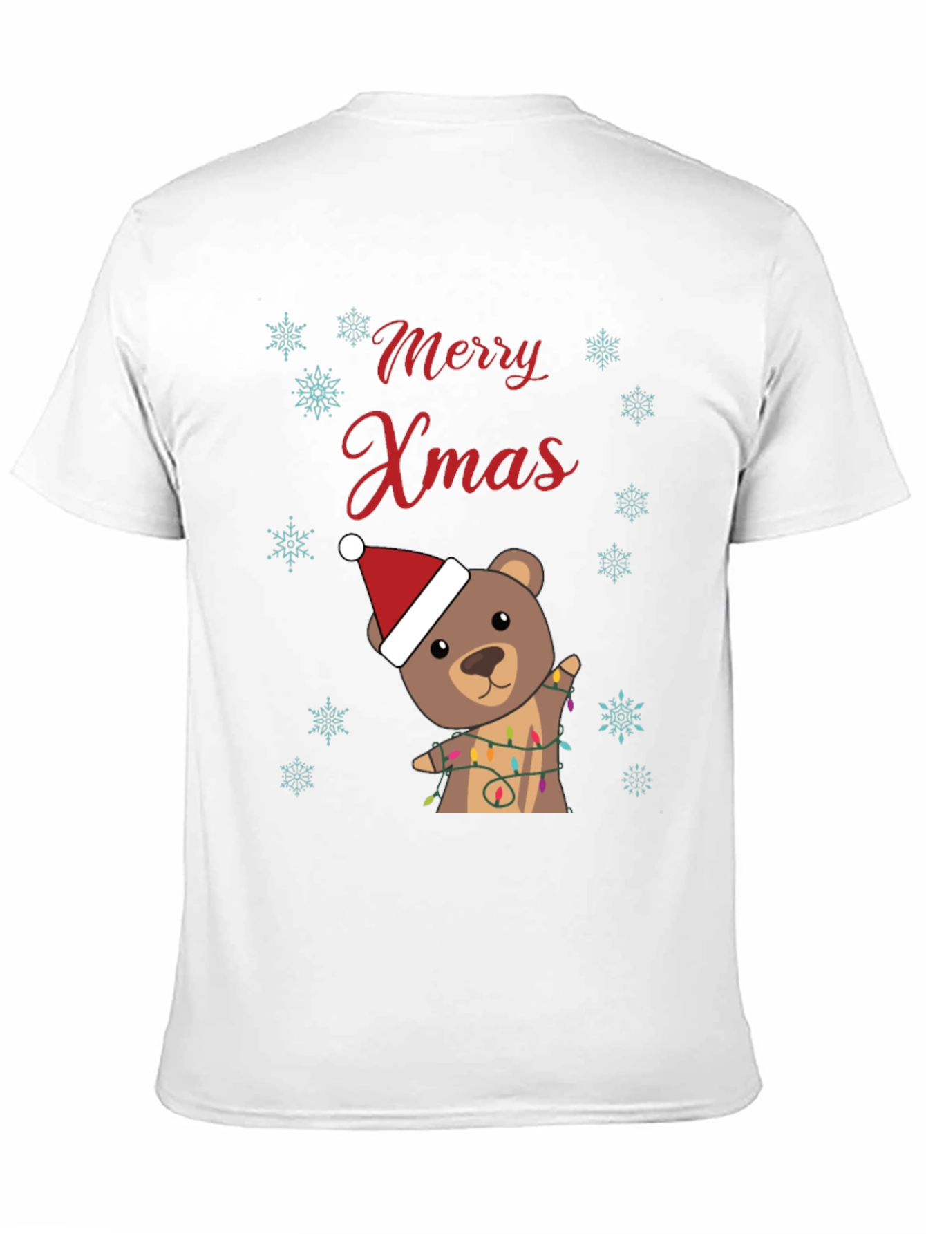 Festive Merry Xmas Bear T-Shirt