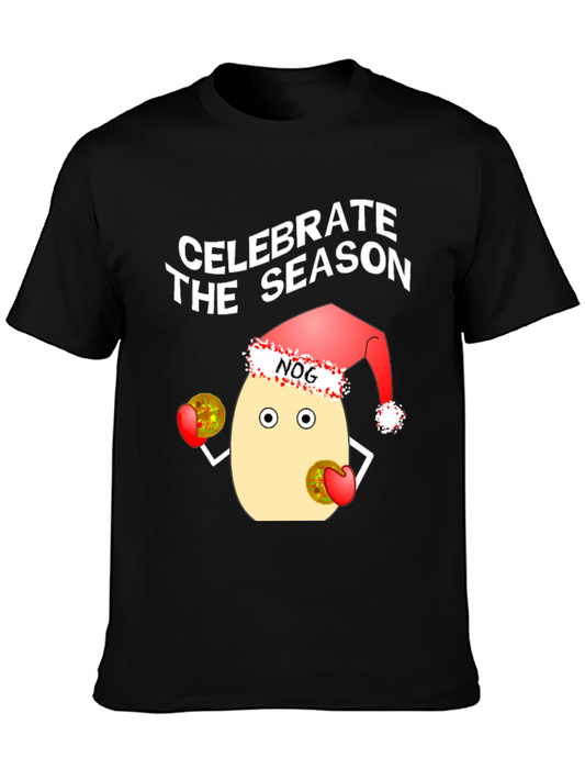 Celebrate the Season Eggnog Graphic Tee