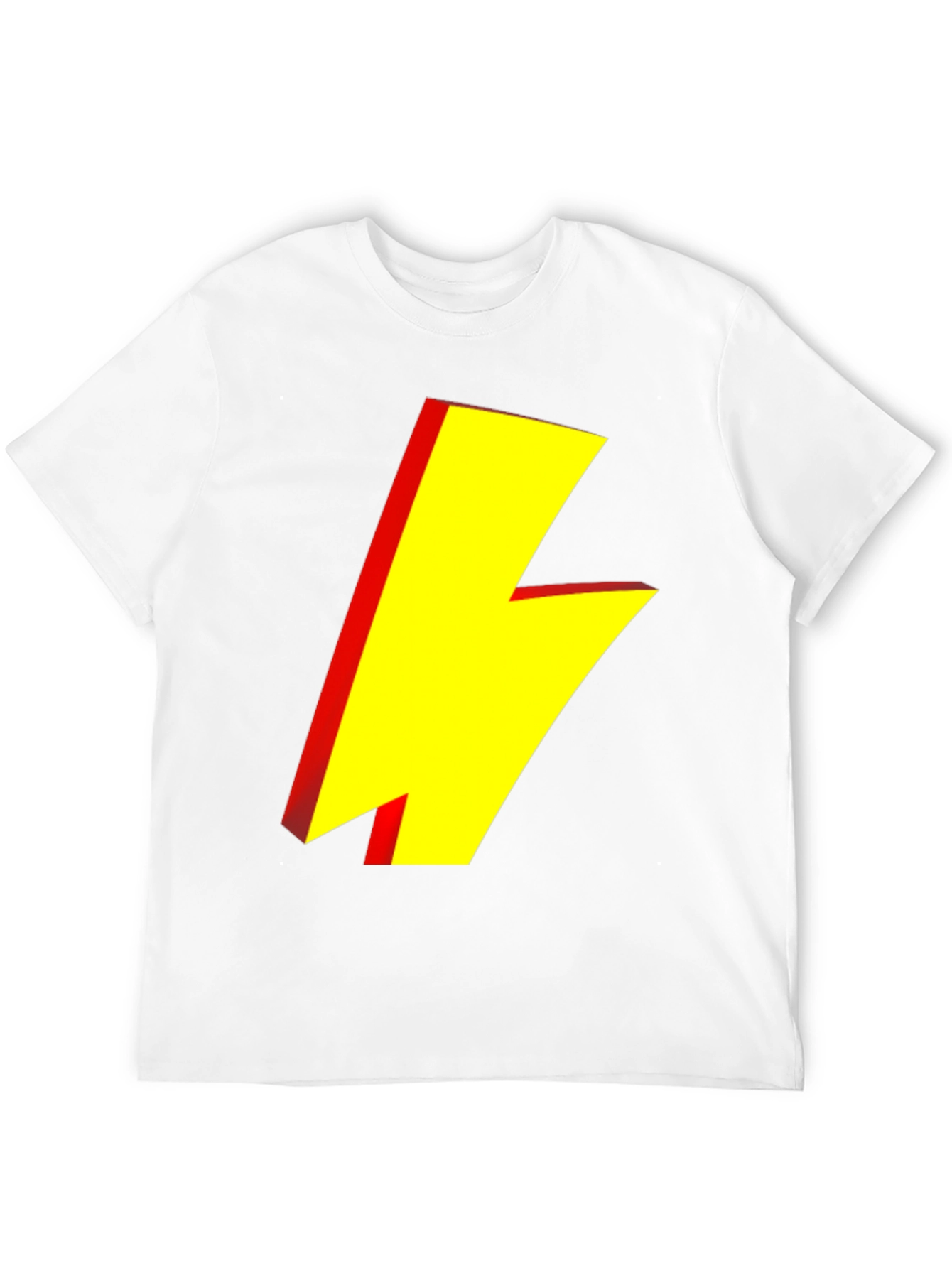 Lightning Bolt Graphic Tee - Black