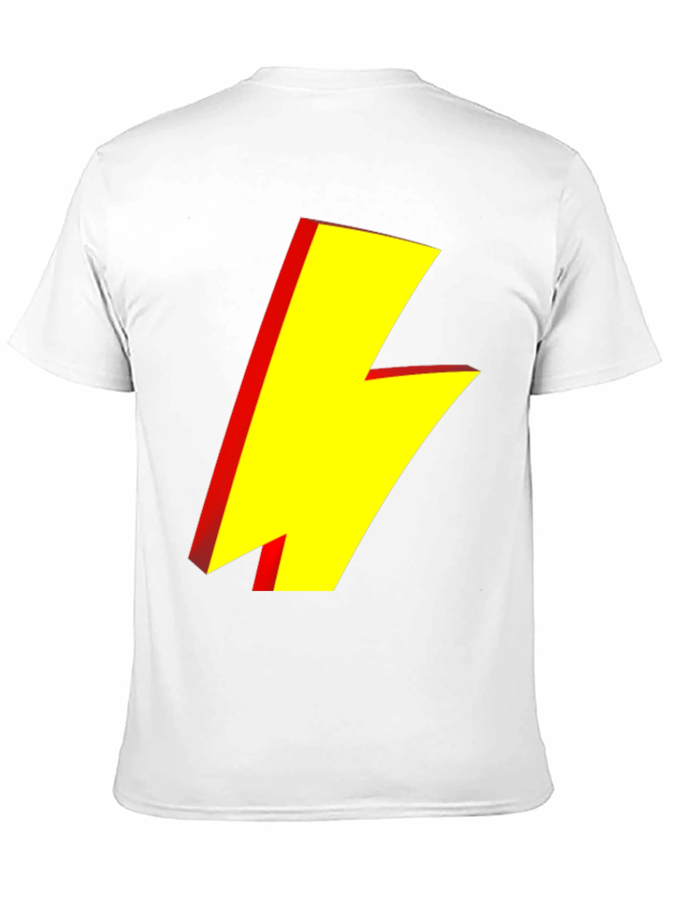 Lightning Bolt Graphic Tee - Black