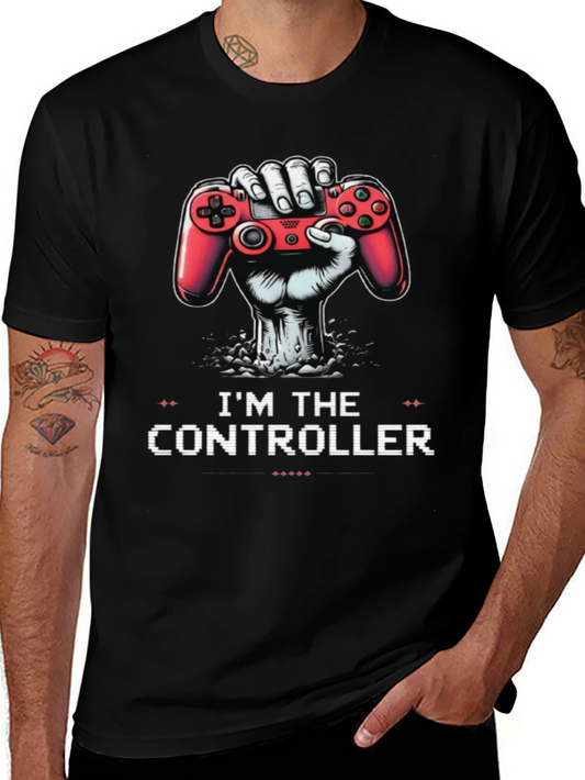 Im the Controller Gamer T-Shirt - Black