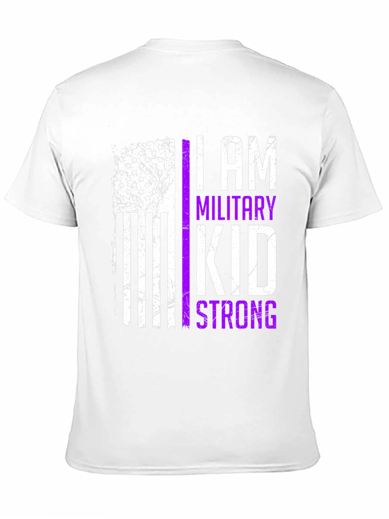 Military Kid Strong Graphic Tee