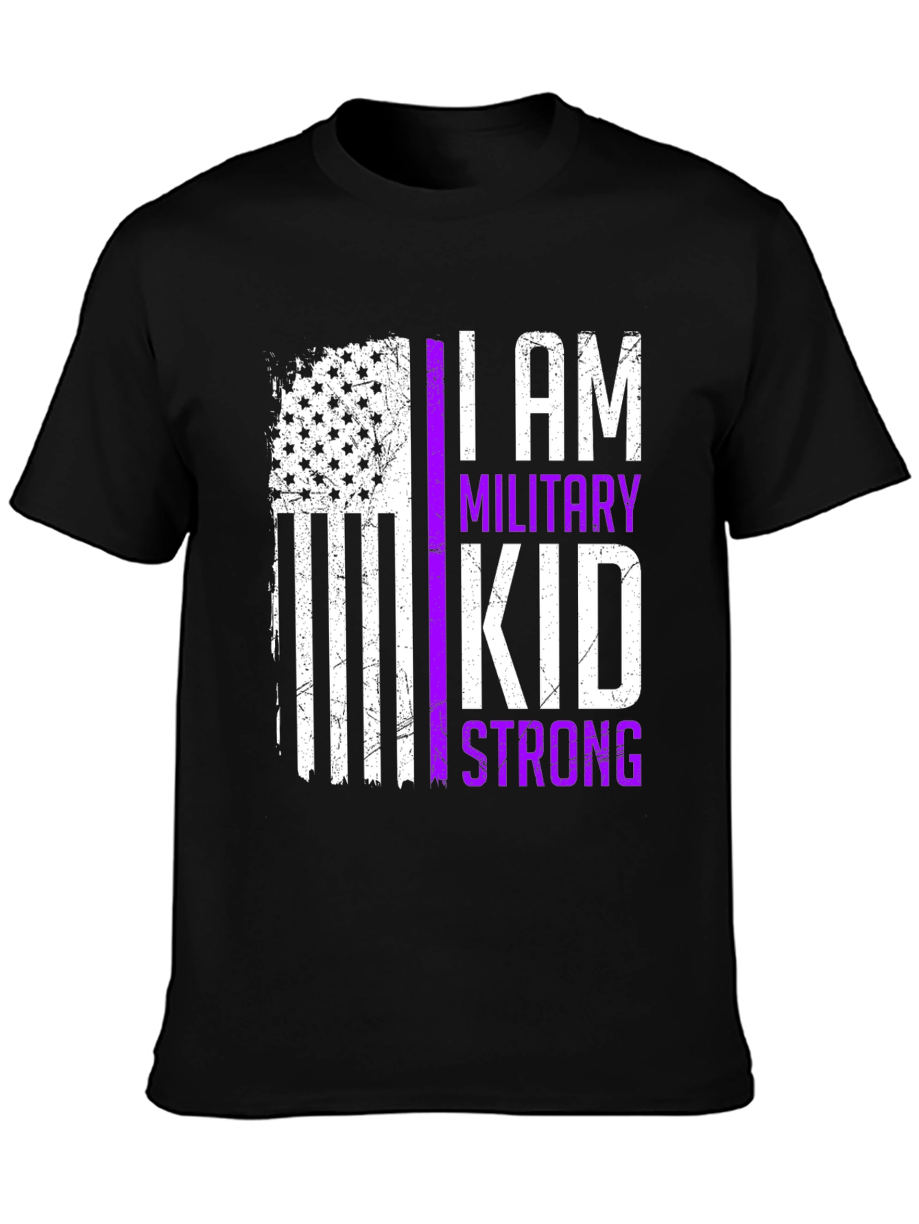 Military Kid Strong Graphic Tee