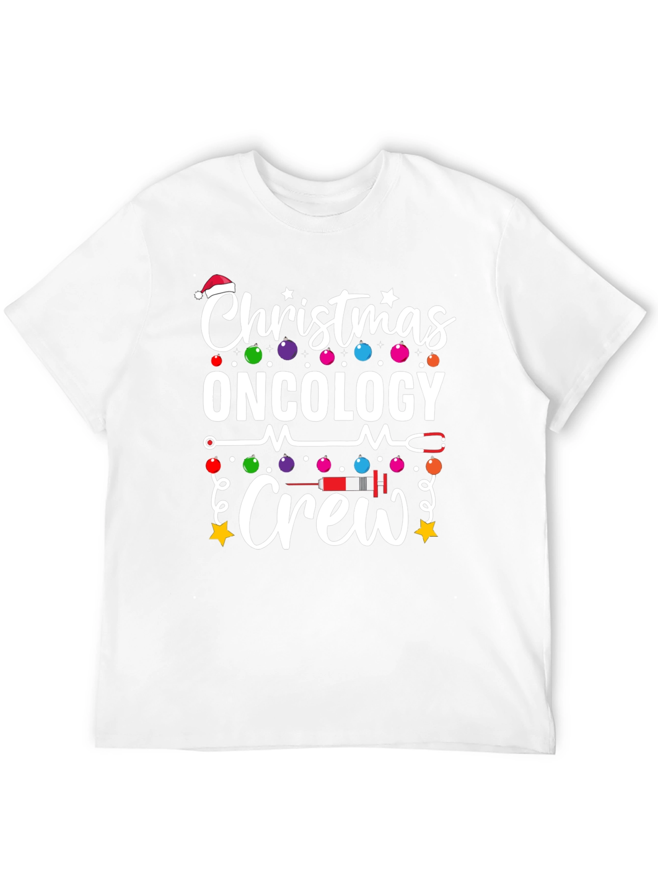 Christmas Oncology Crew Graphic Tee