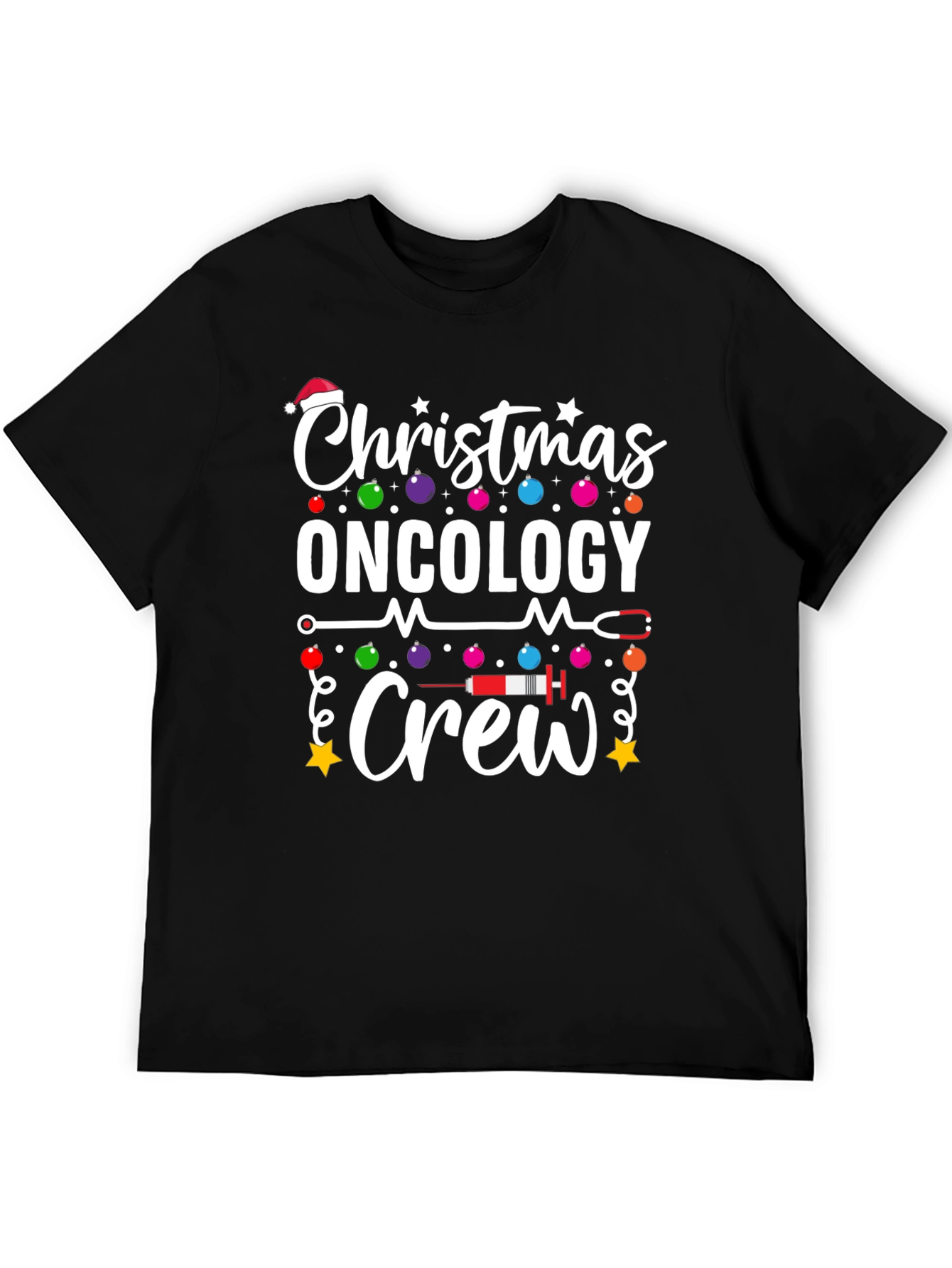 Christmas Oncology Crew Graphic Tee