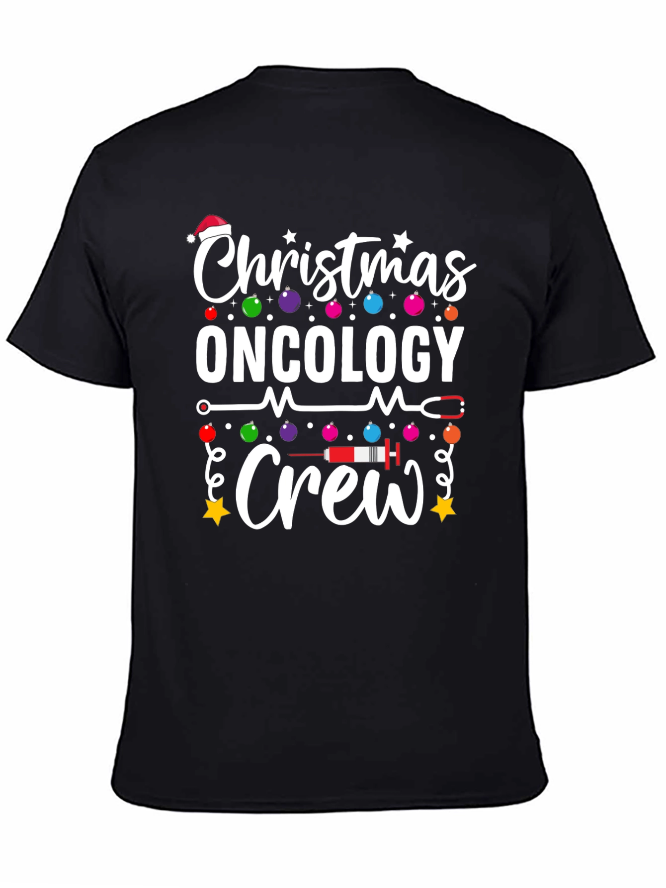 Christmas Oncology Crew Graphic Tee