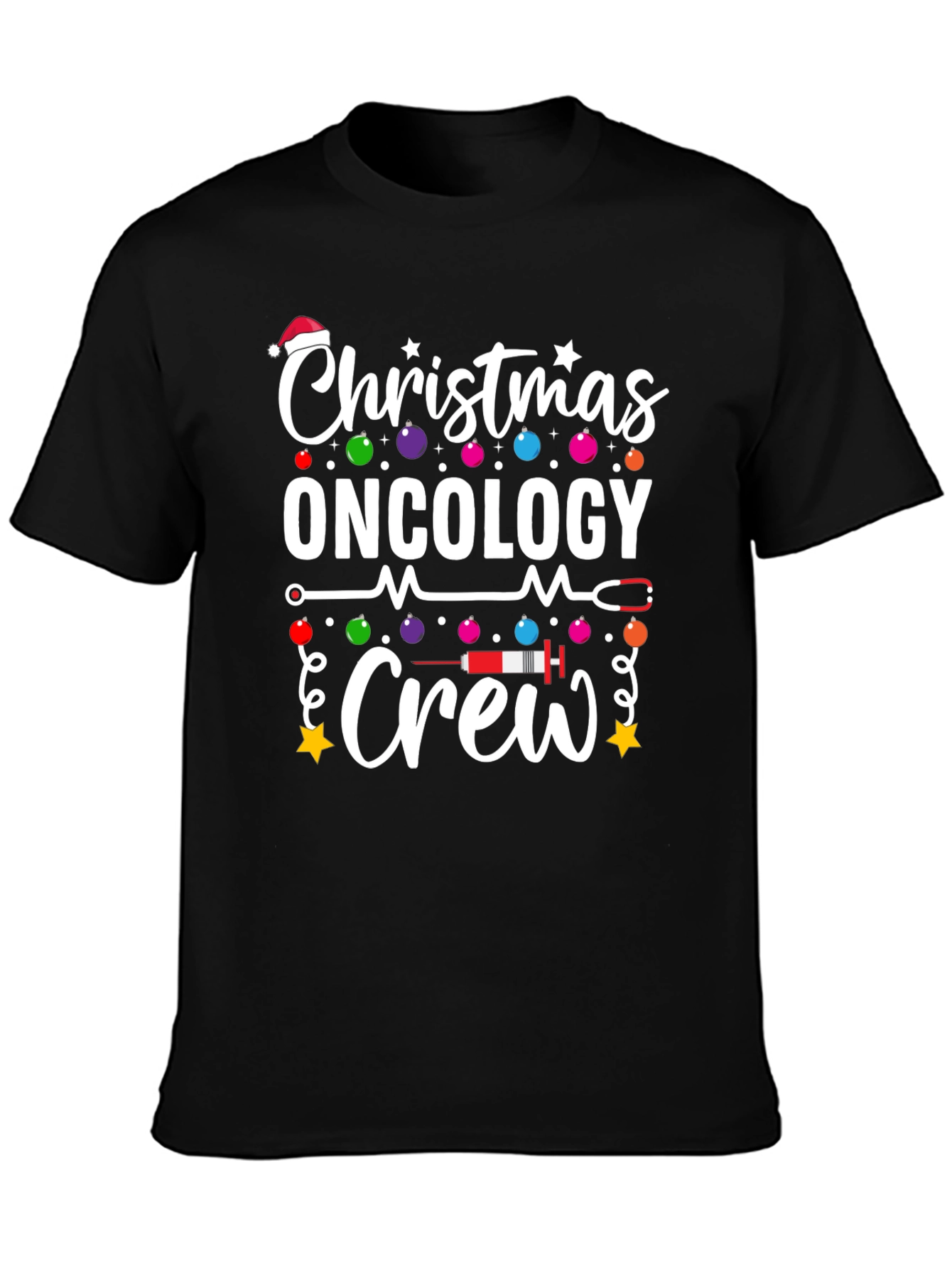 Christmas Oncology Crew Graphic Tee