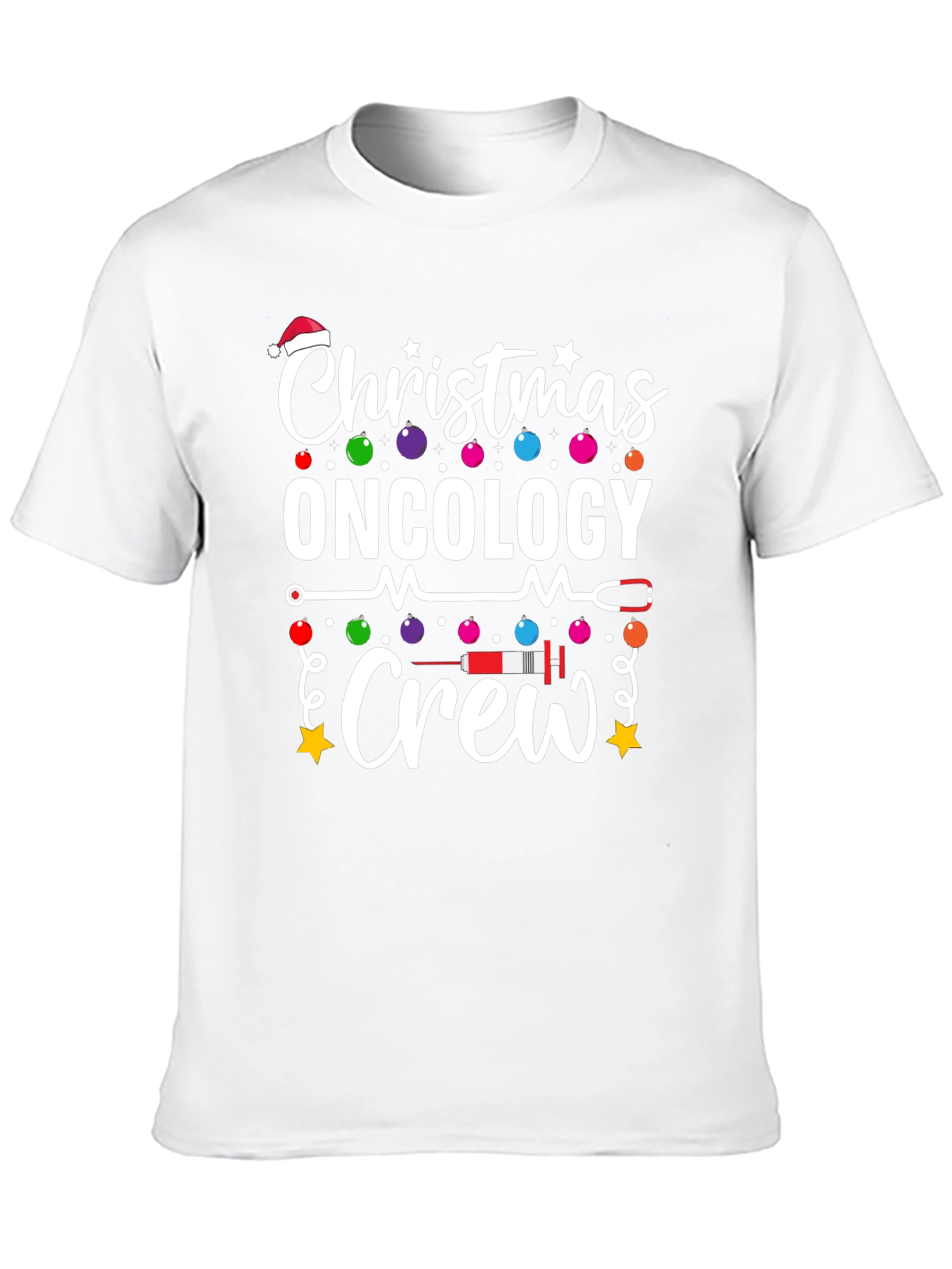 Christmas Oncology Crew Graphic Tee