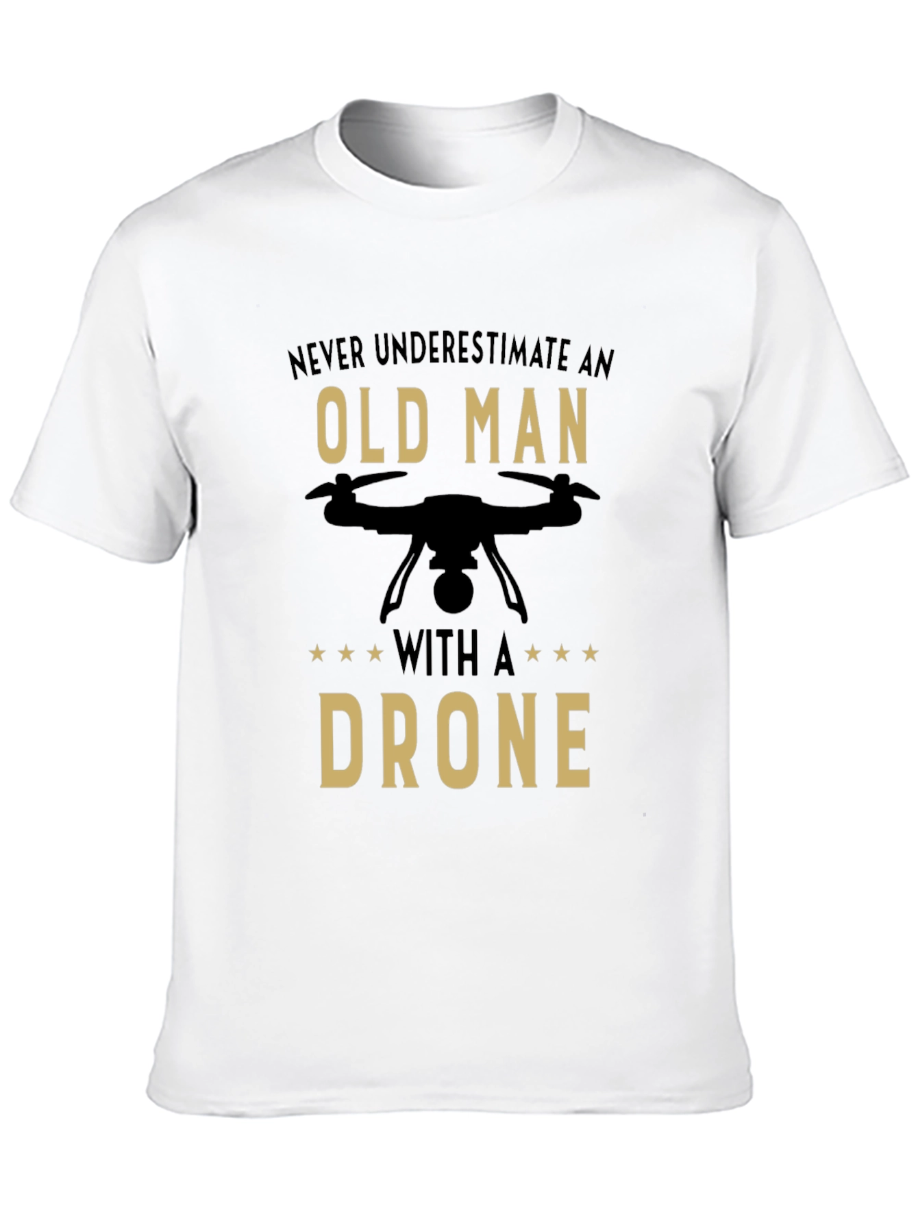 Old Man Drone T-Shirt