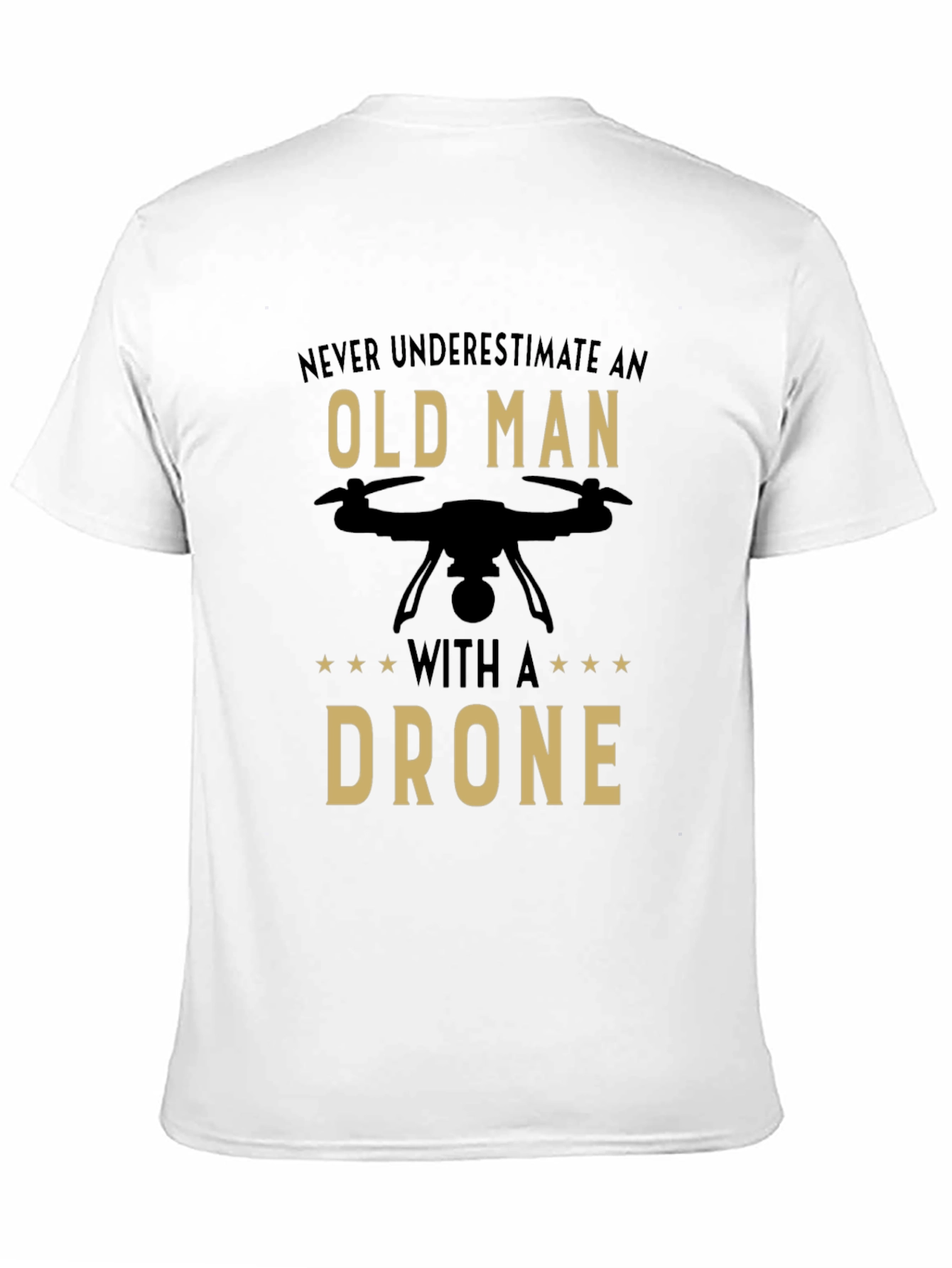 Old Man Drone T-Shirt