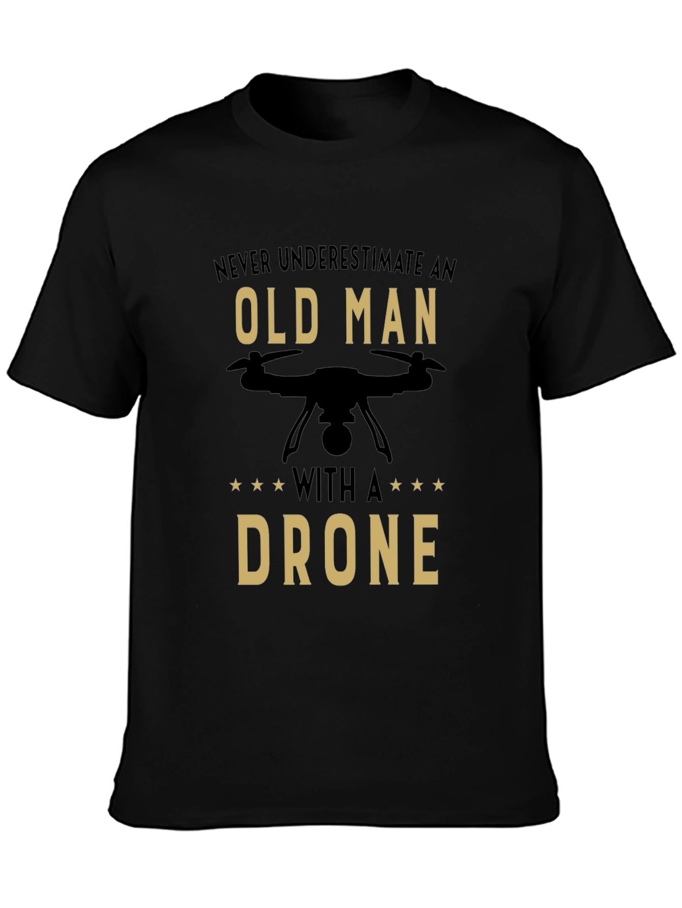 Old Man Drone T-Shirt