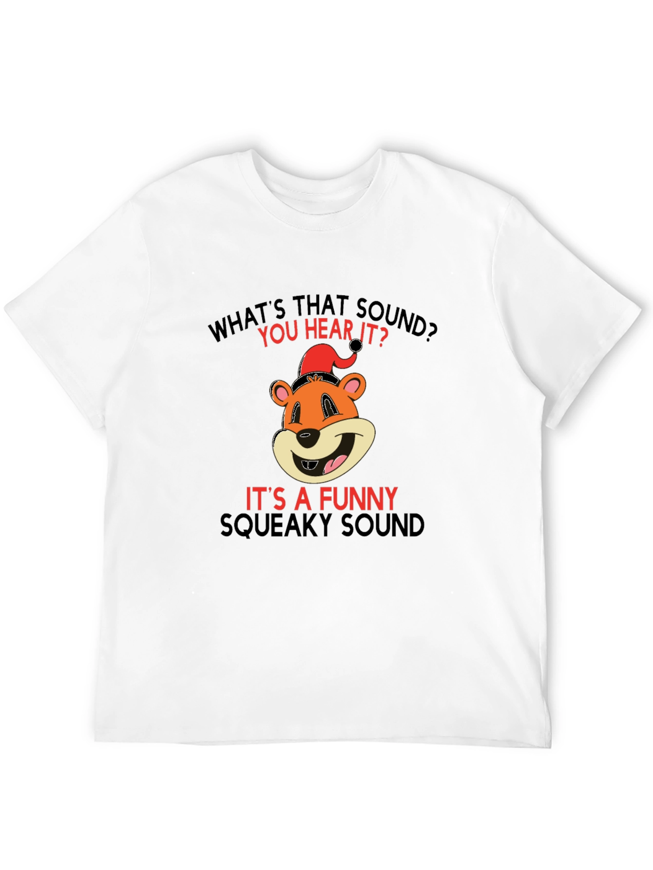 Funny Squeaky Sound Christmas T-Shirt