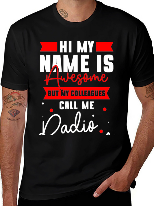 Funny Dadio T-Shirt - Great Gift for Dads