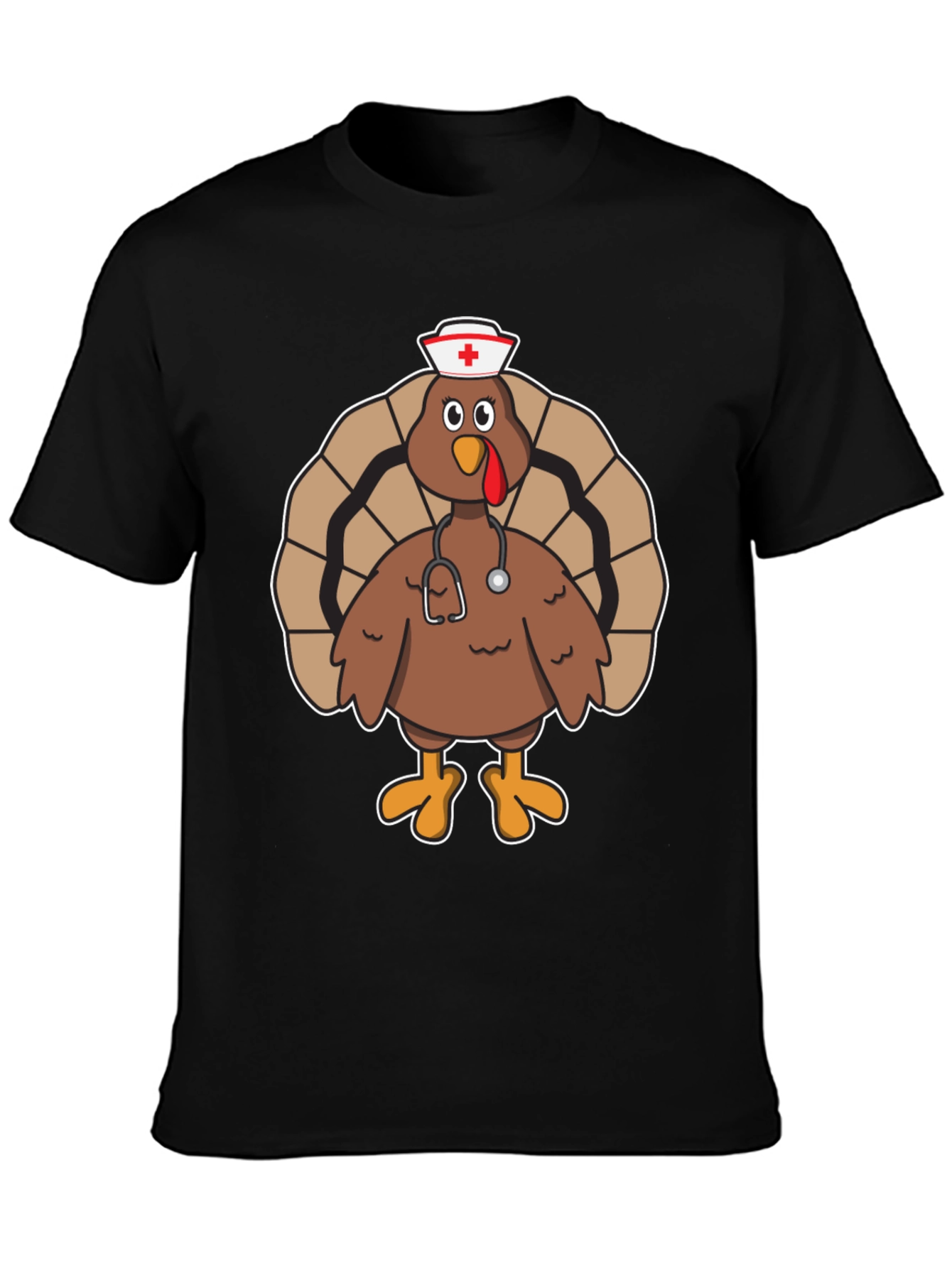 Nurse Turkey T-Shirt - Thanksgiving Medical Apparel