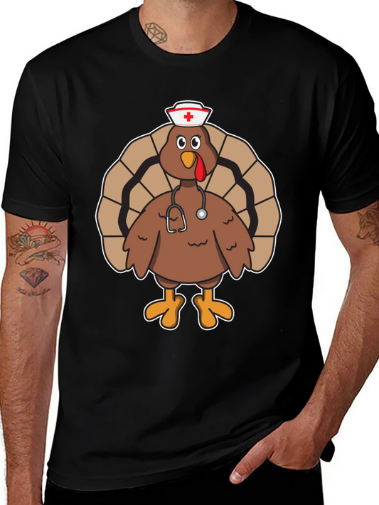 Nurse Turkey T-Shirt - Thanksgiving Medical Apparel