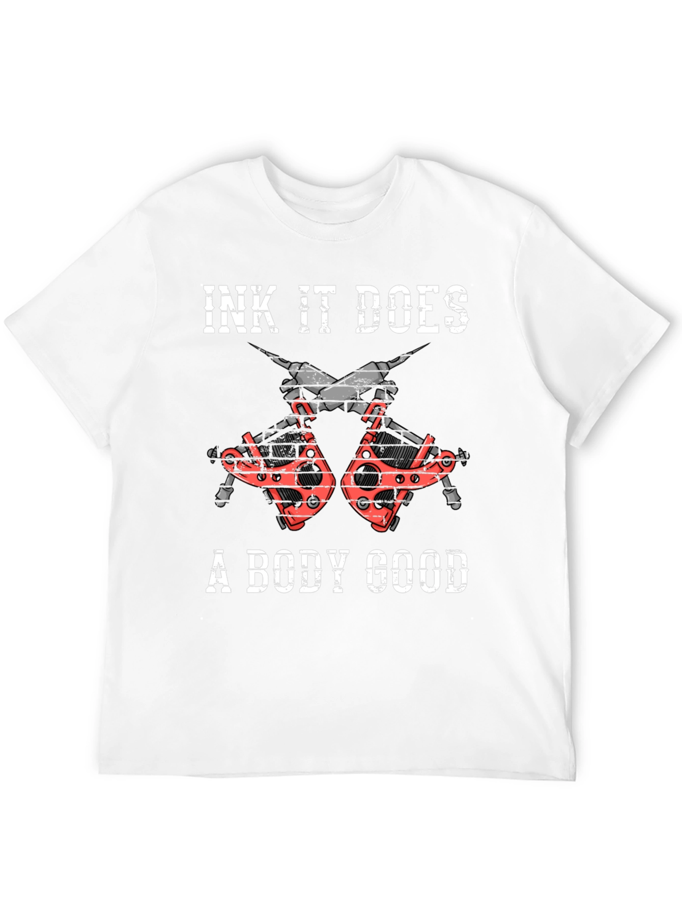 Ink It Does A Body Good Black Graphic Tee