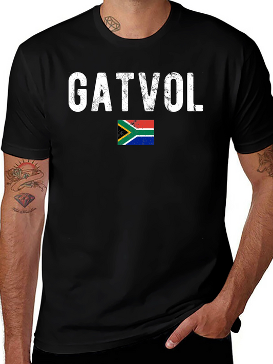 GATVOL South Africa Flag T-Shirt - Patriotic Pride
