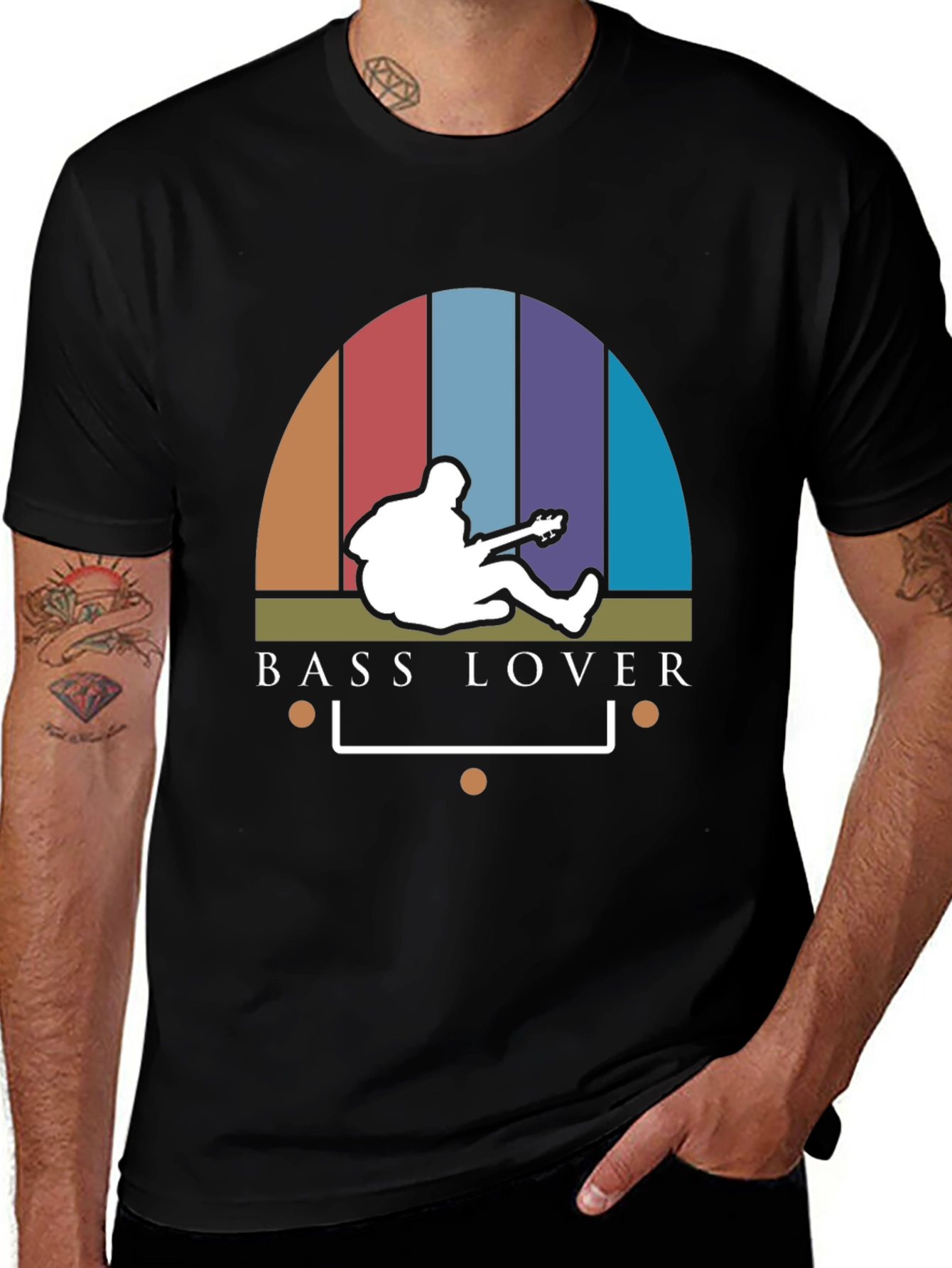 Bass Lover Graphic T-Shirt - Music Inspired