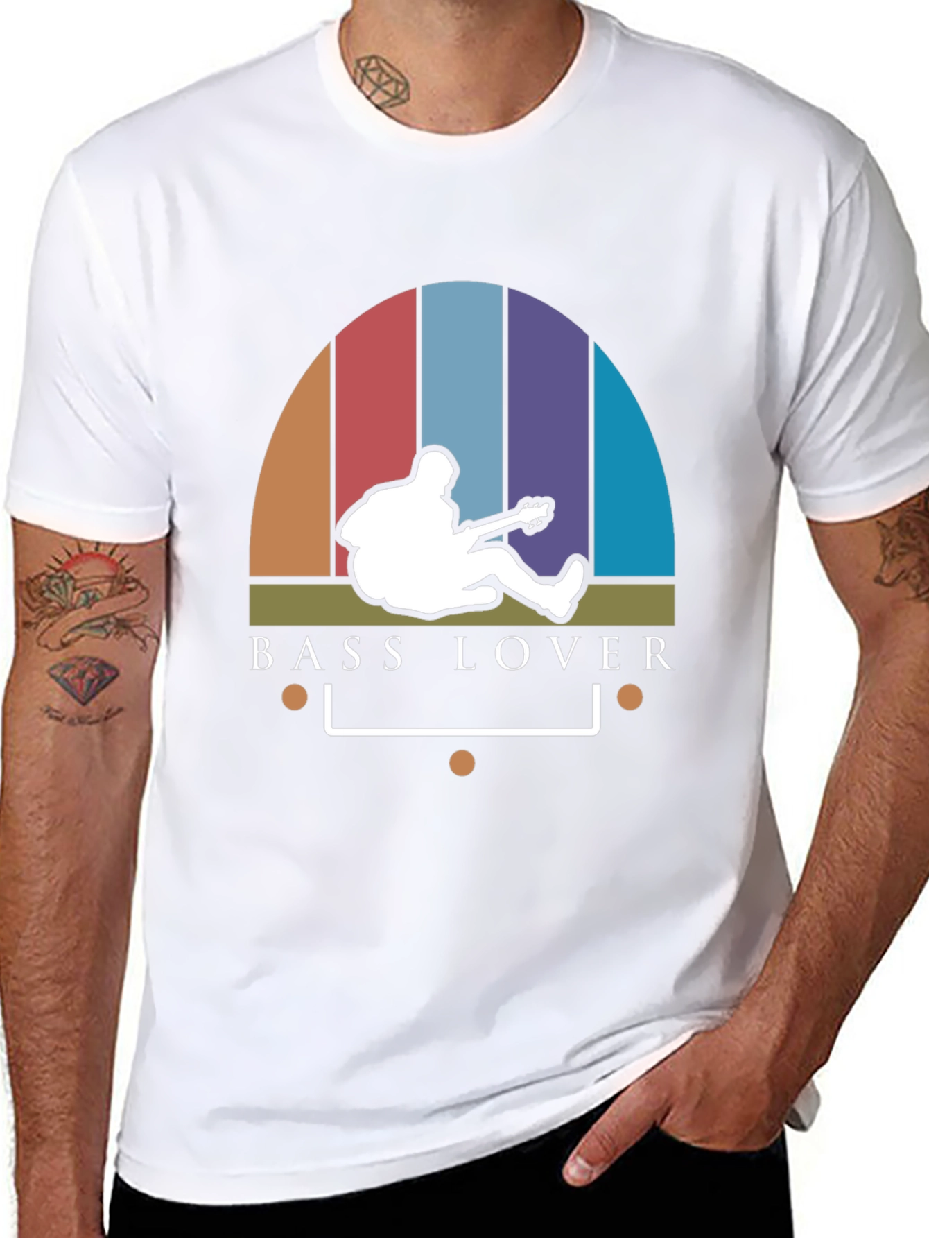Bass Lover Graphic T-Shirt - Music Inspired