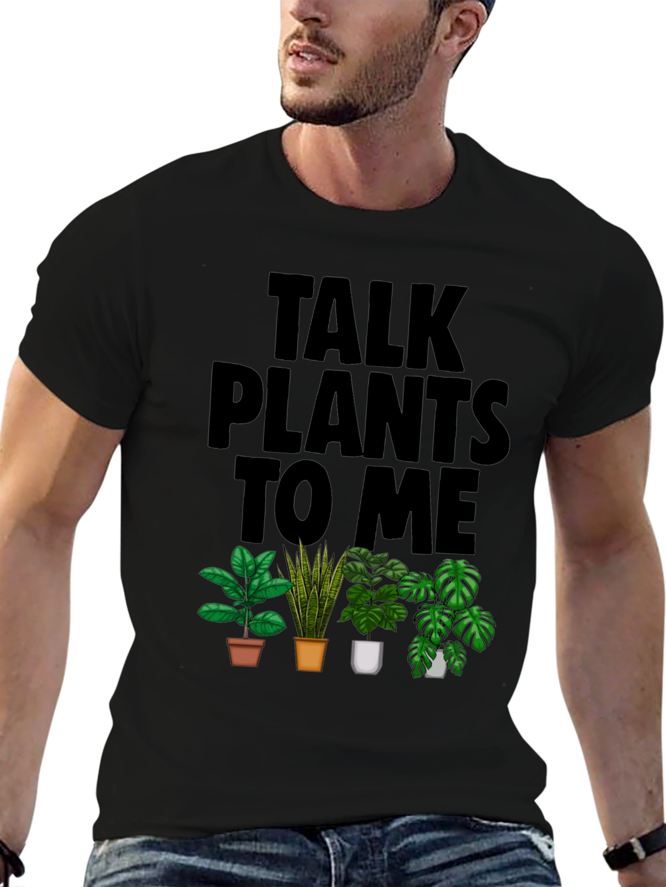 Talk Plants to Me Graphic T-Shirt