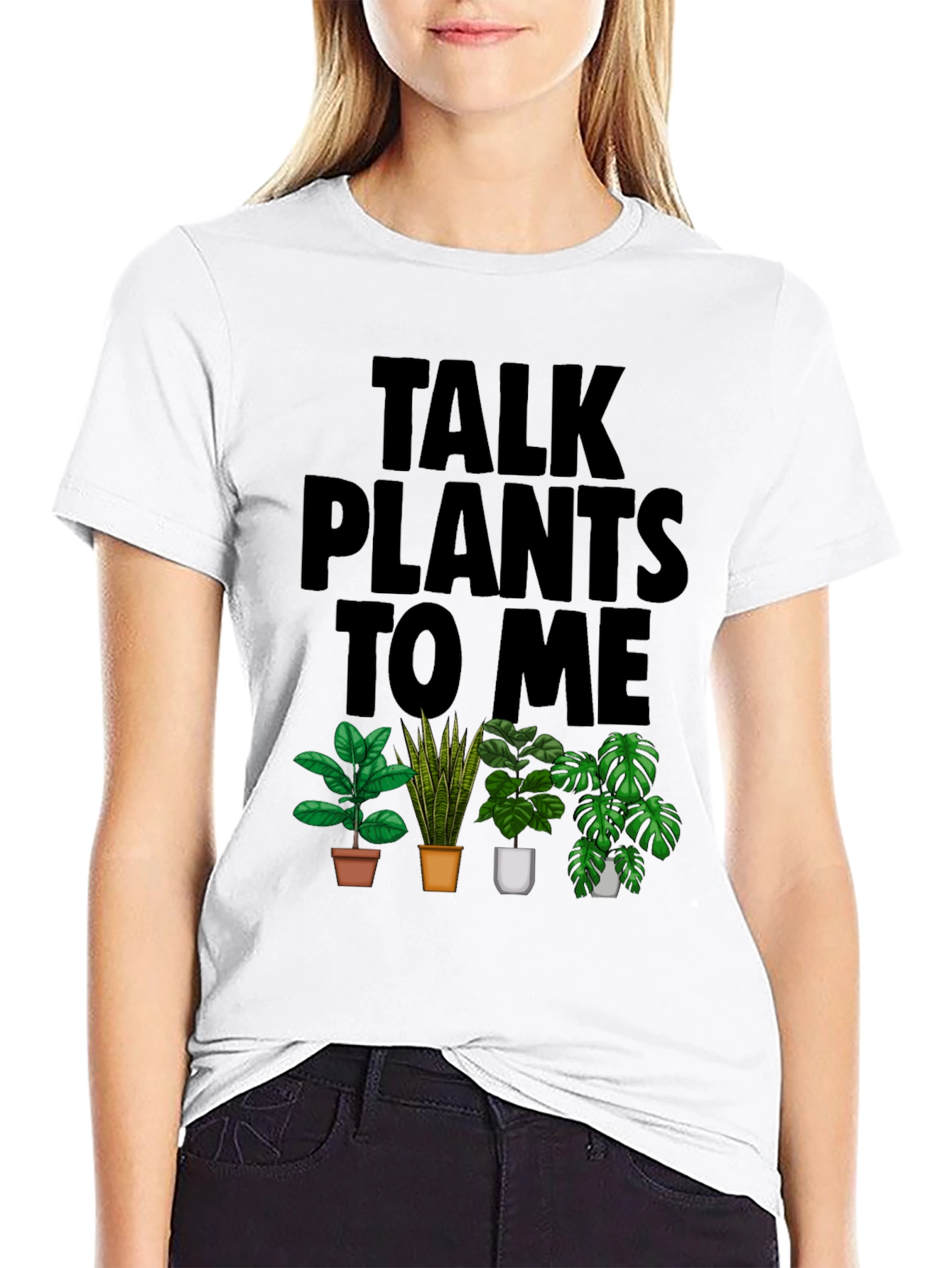 Talk Plants to Me Graphic T-Shirt