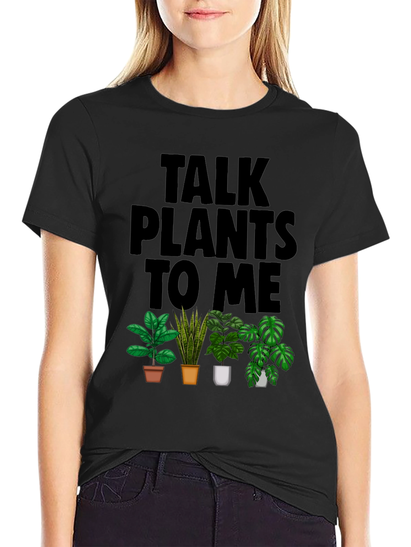 Talk Plants to Me Graphic T-Shirt
