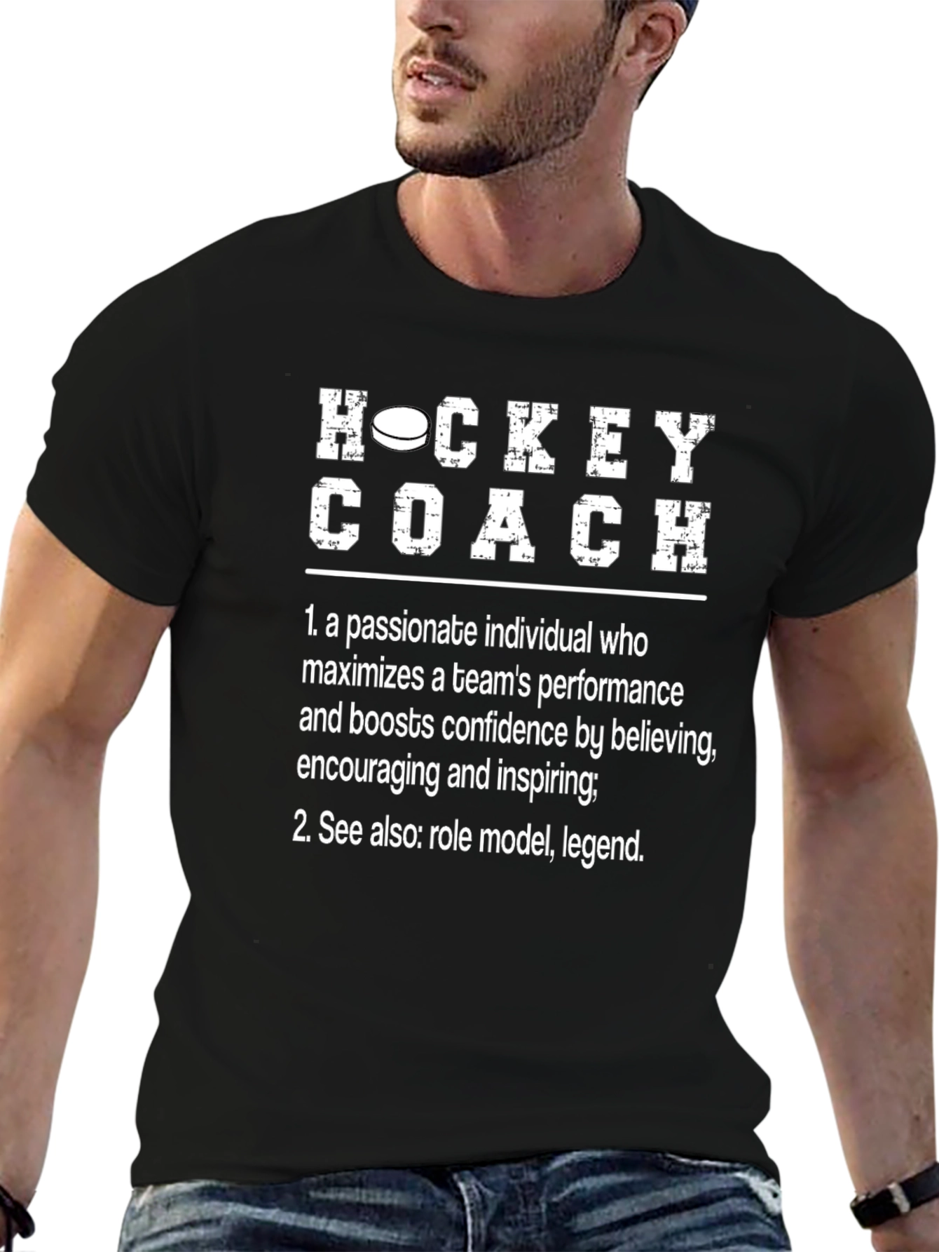 Hockey Coach Definition T-Shirt