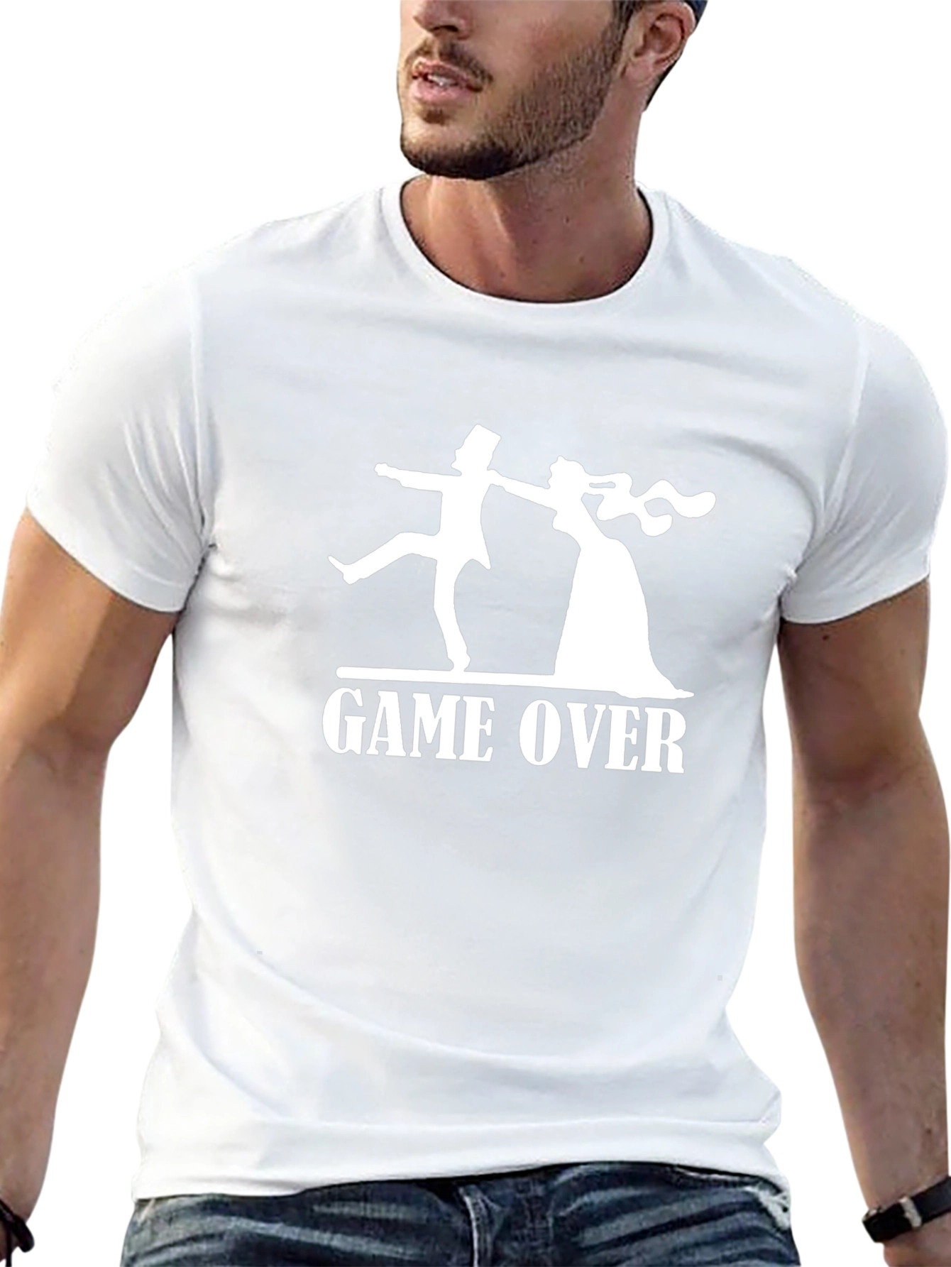 Game Over Wedding T-Shirt