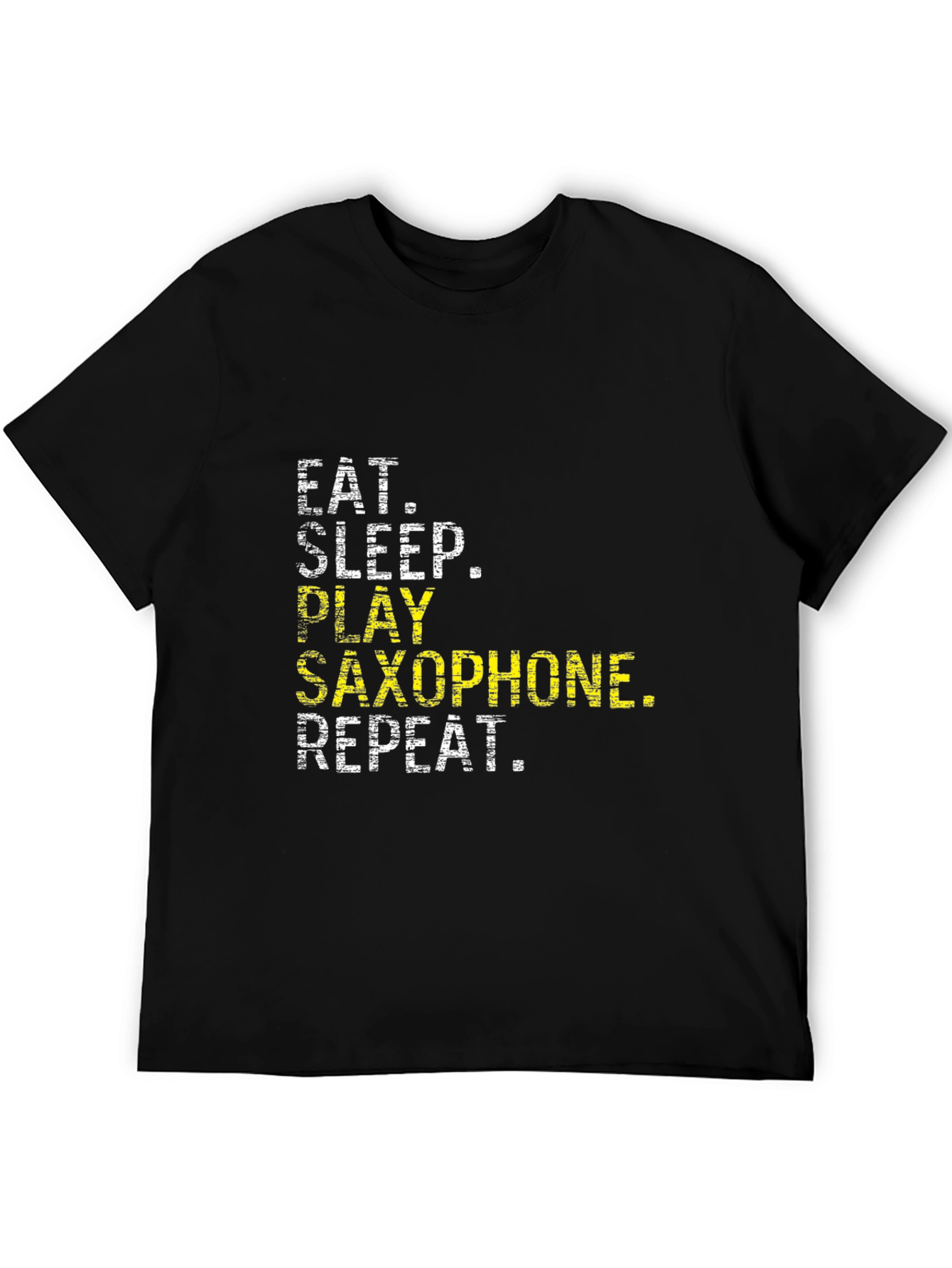 Eat Sleep Saxophone Repeat T-Shirt