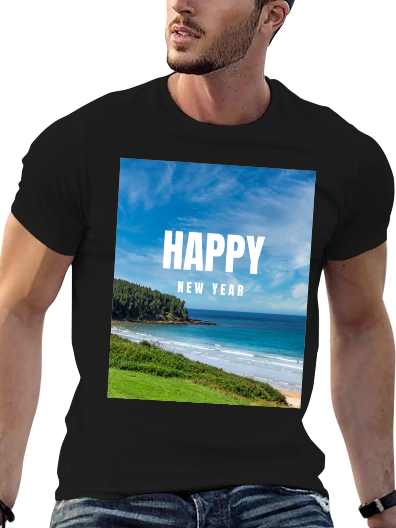 Happy New Year Beach T-Shirt