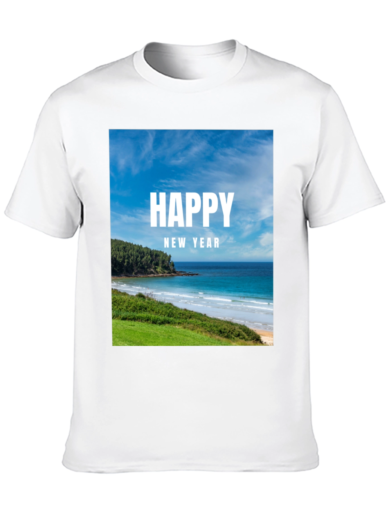 Happy New Year Beach T-Shirt