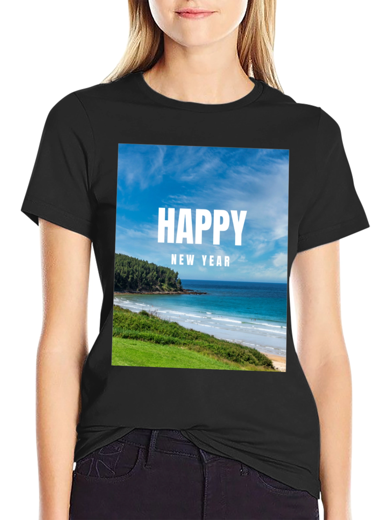 Happy New Year Beach T-Shirt