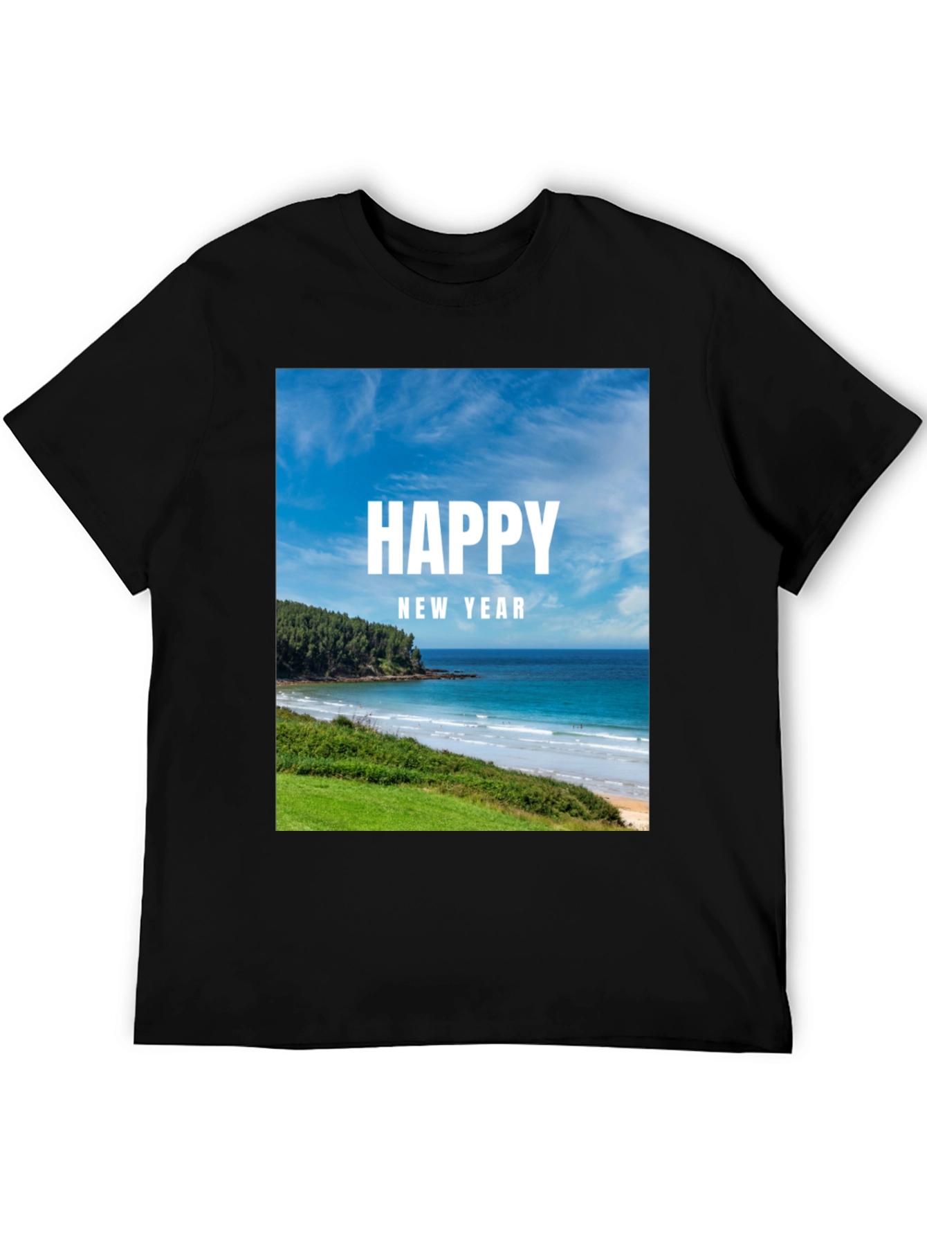 Happy New Year Beach T-Shirt
