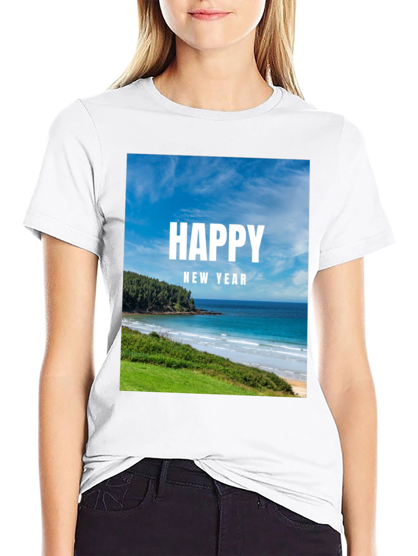 Happy New Year Beach T-Shirt